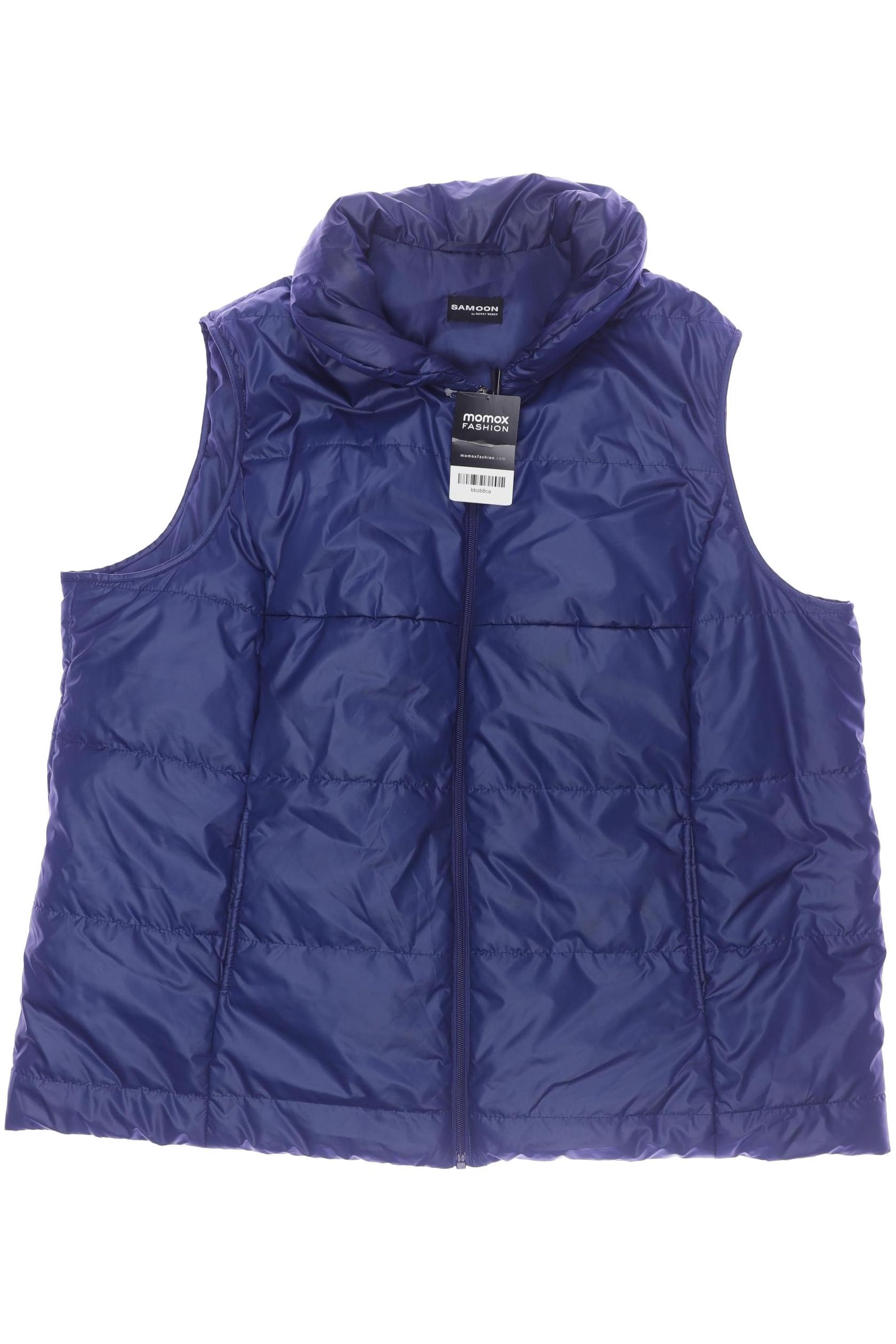 

Samoon by Gerry Weber Damen Weste, blau, Gr. 48