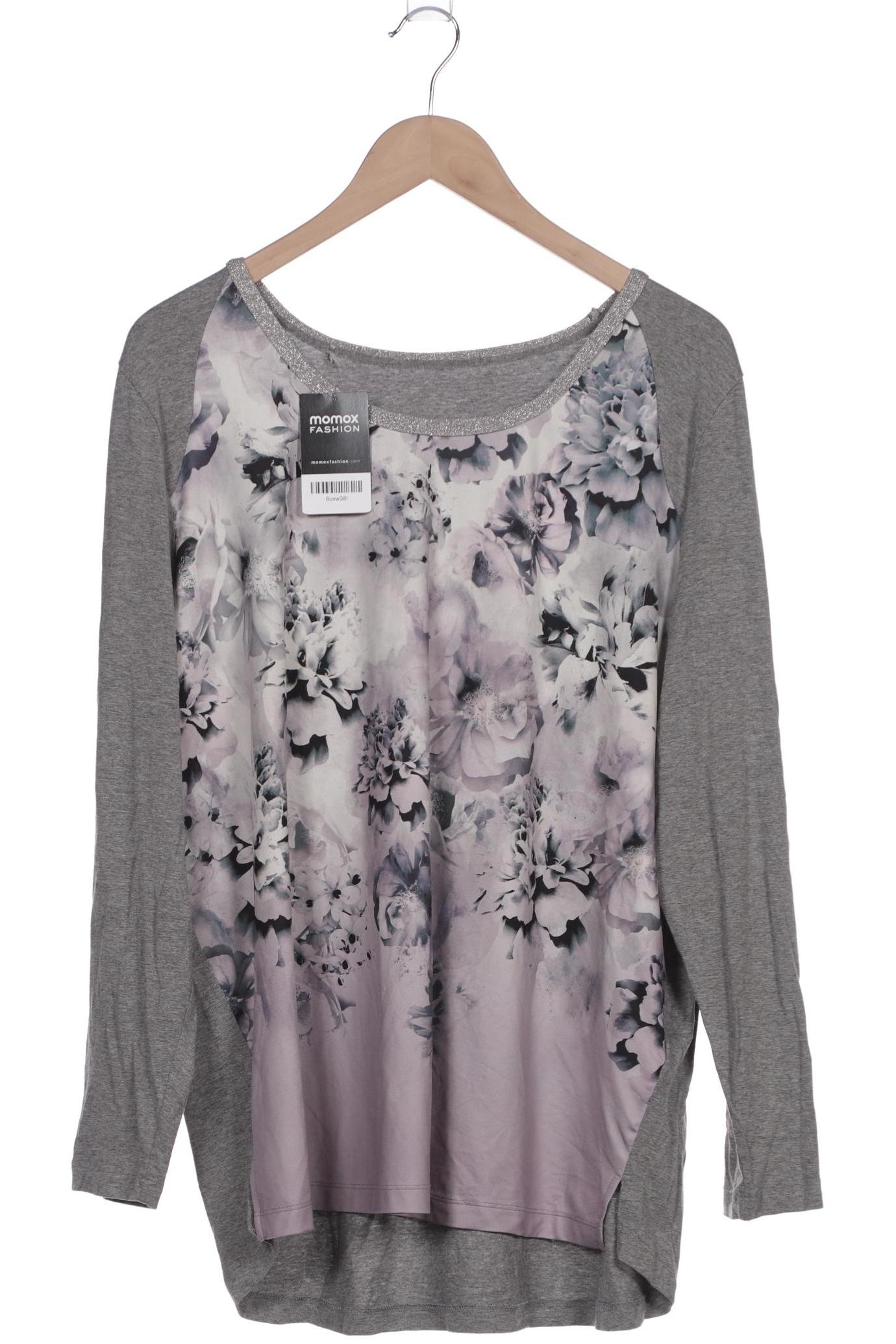 

Samoon by Gerry Weber Damen Langarmshirt, grau, Gr. 46