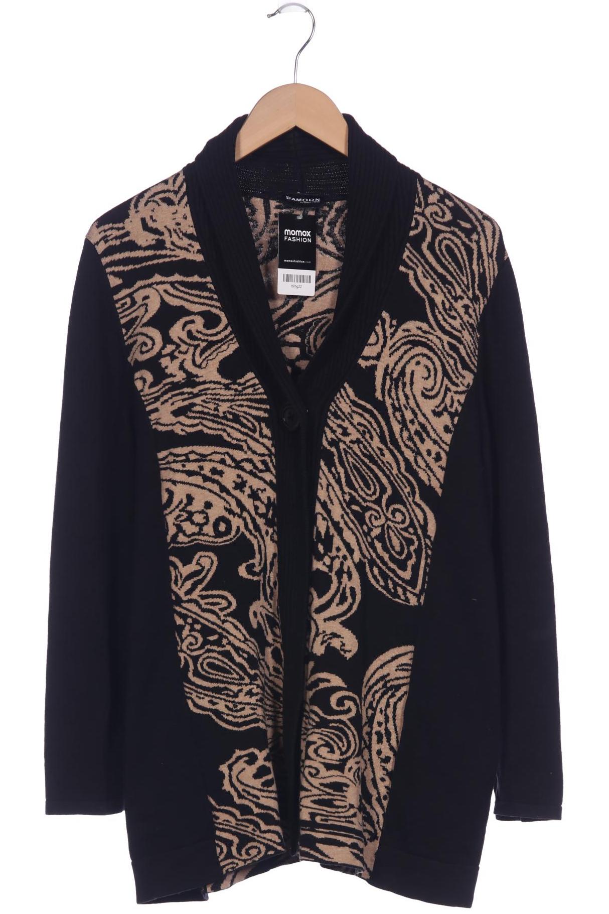 

Samoon by Gerry Weber Damen Strickjacke, schwarz, Gr. 44