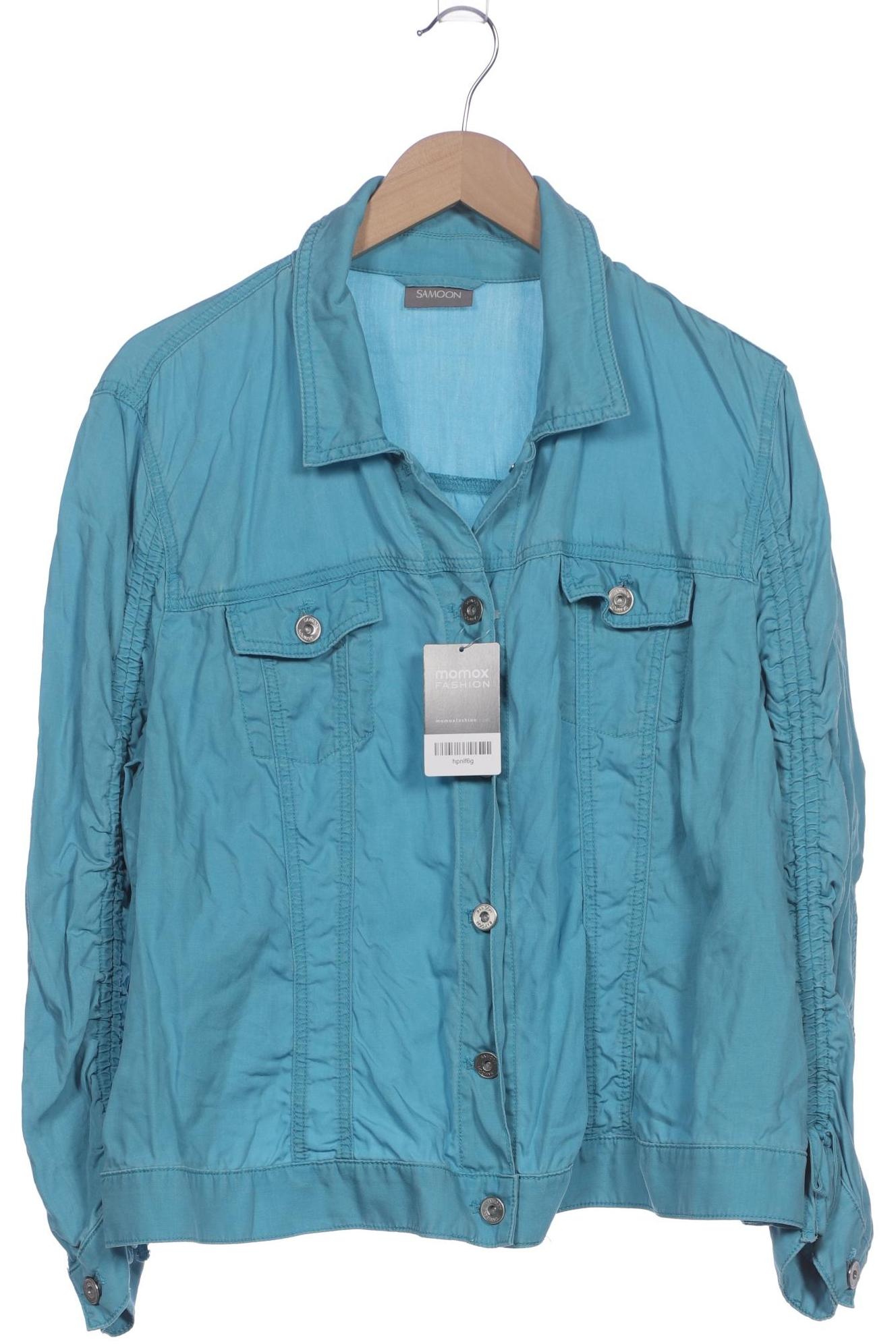 

Samoon by Gerry Weber Damen Jacke, blau, Gr. 48