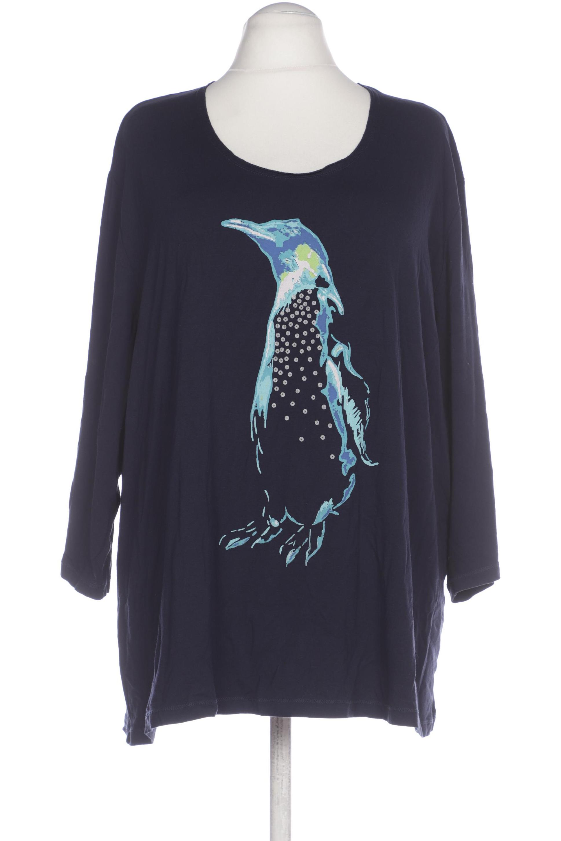 

Samoon by Gerry Weber Damen Langarmshirt, marineblau, Gr. 52
