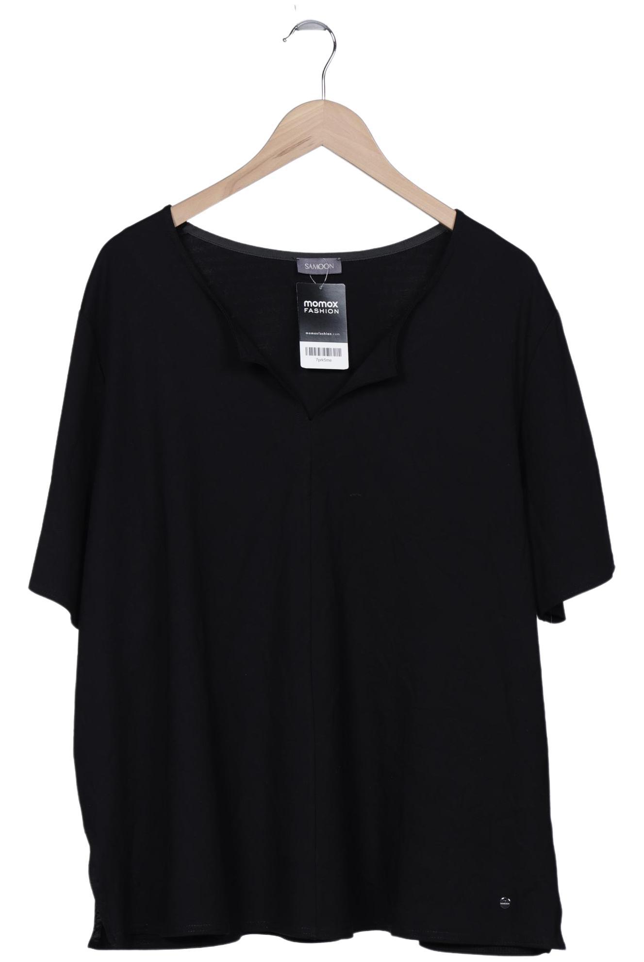 

Samoon by Gerry Weber Damen T-Shirt, schwarz, Gr. 52