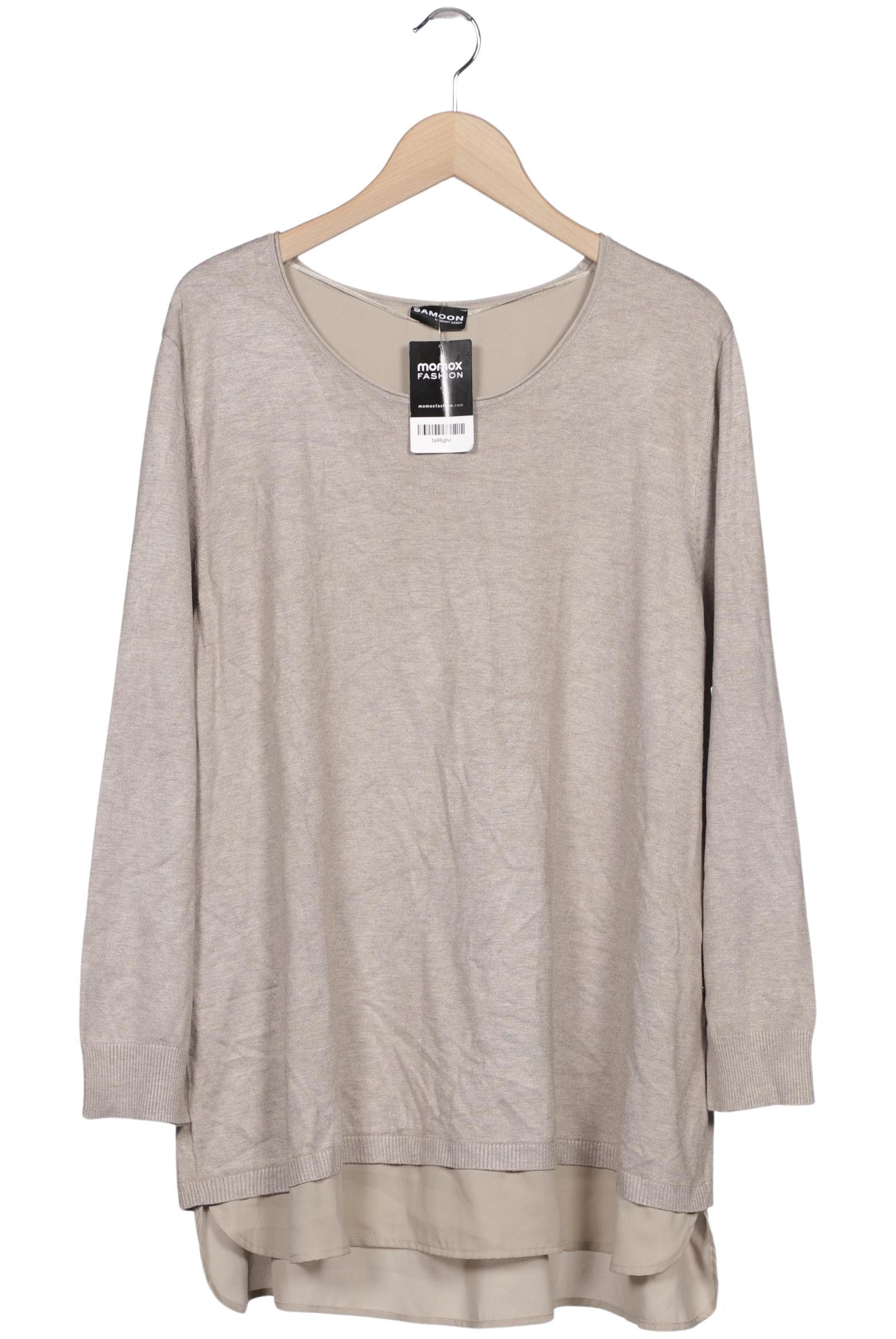 

Samoon by Gerry Weber Damen Pullover, beige, Gr. 50