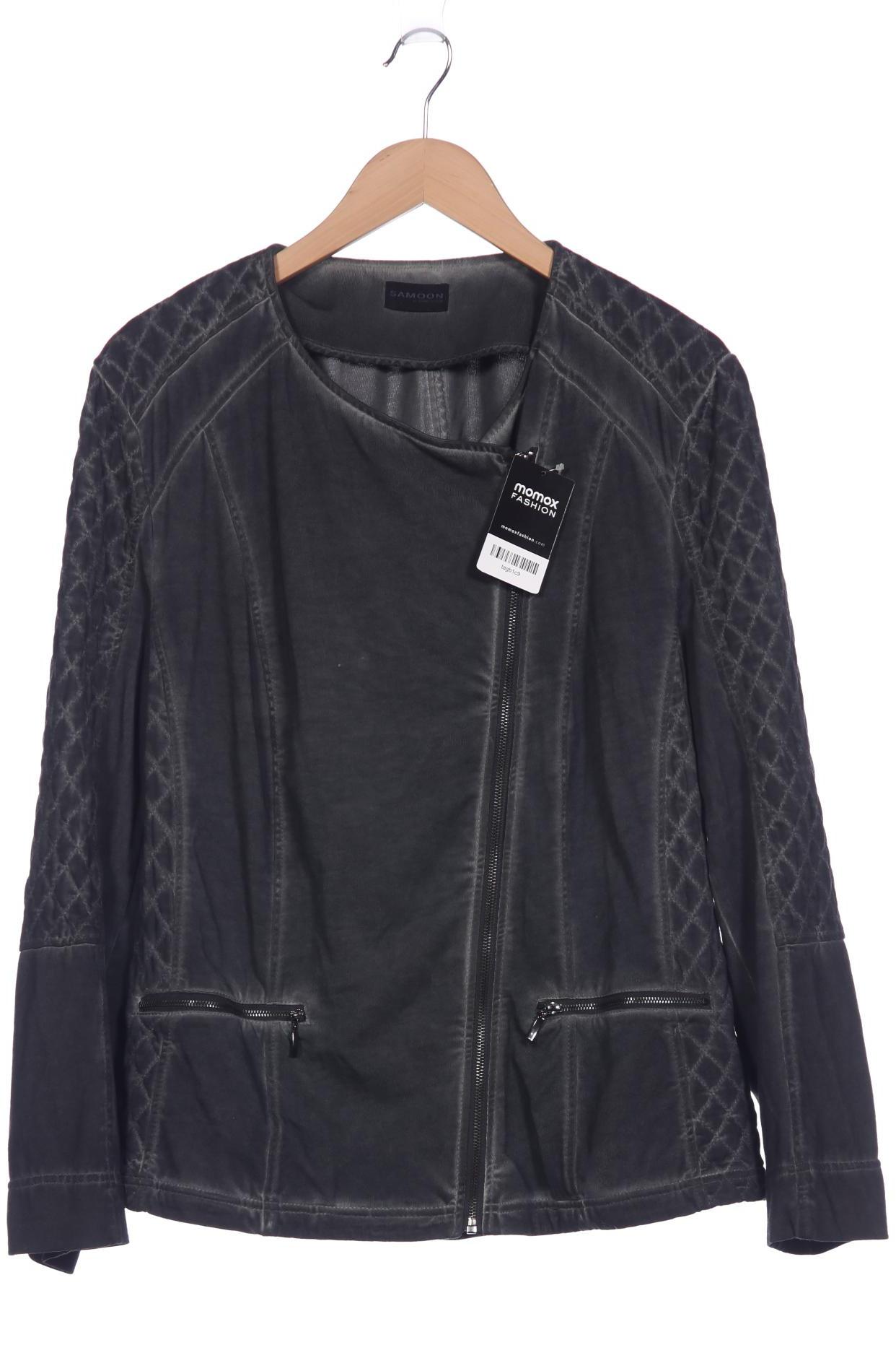 

Samoon by Gerry Weber Damen Strickjacke, grau, Gr. 46