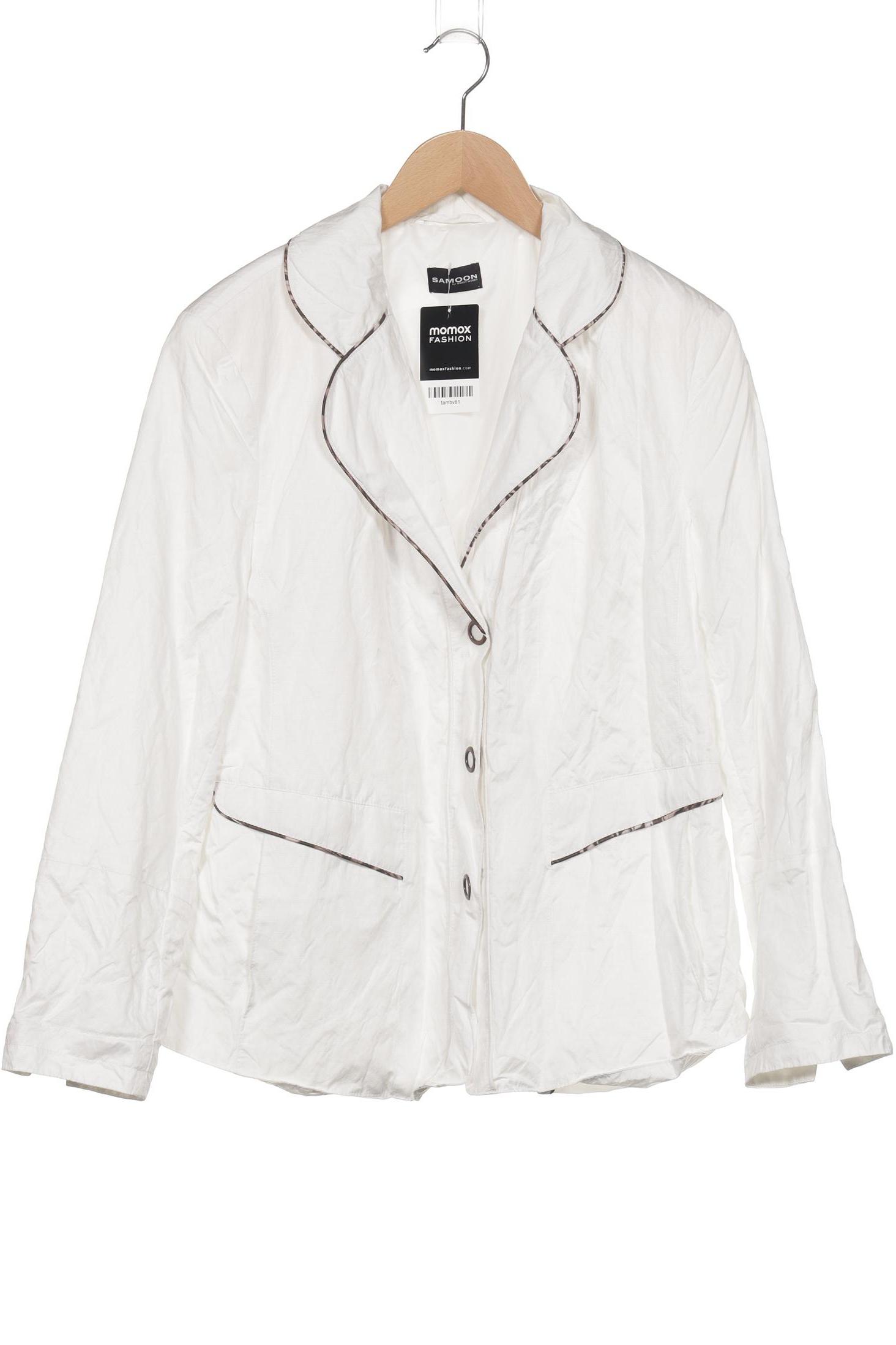 

Samoon by Gerry Weber Damen Jacke, weiß, Gr. 42