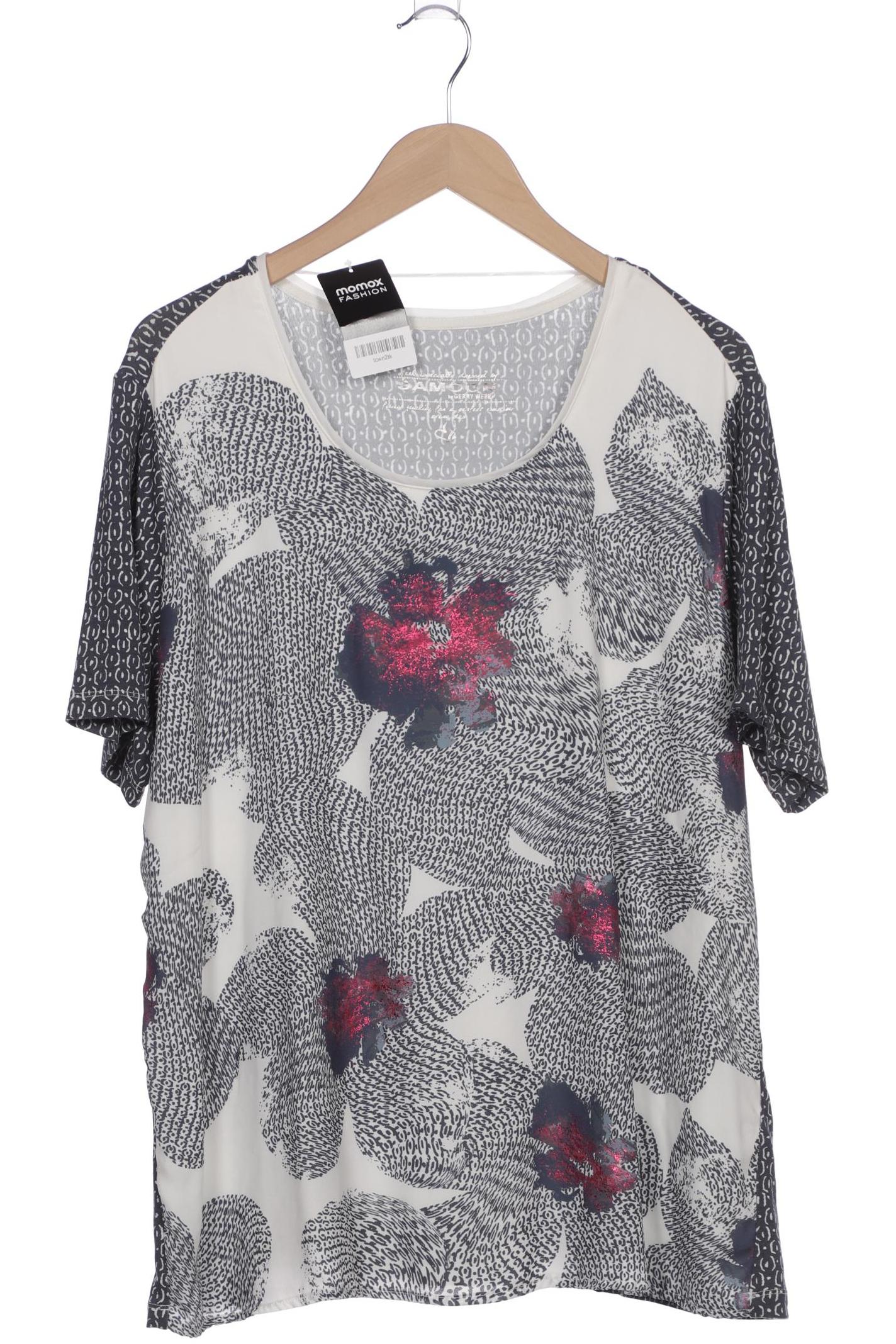 

Samoon by Gerry Weber Damen T-Shirt, grau, Gr. 48