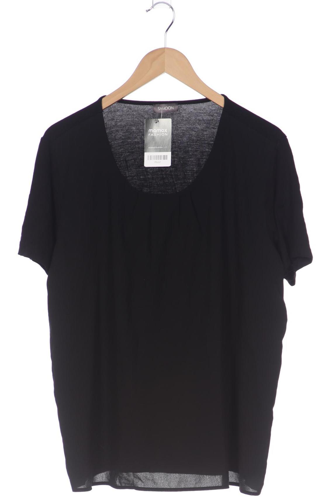 

Samoon by Gerry Weber Damen T-Shirt, schwarz, Gr. 46