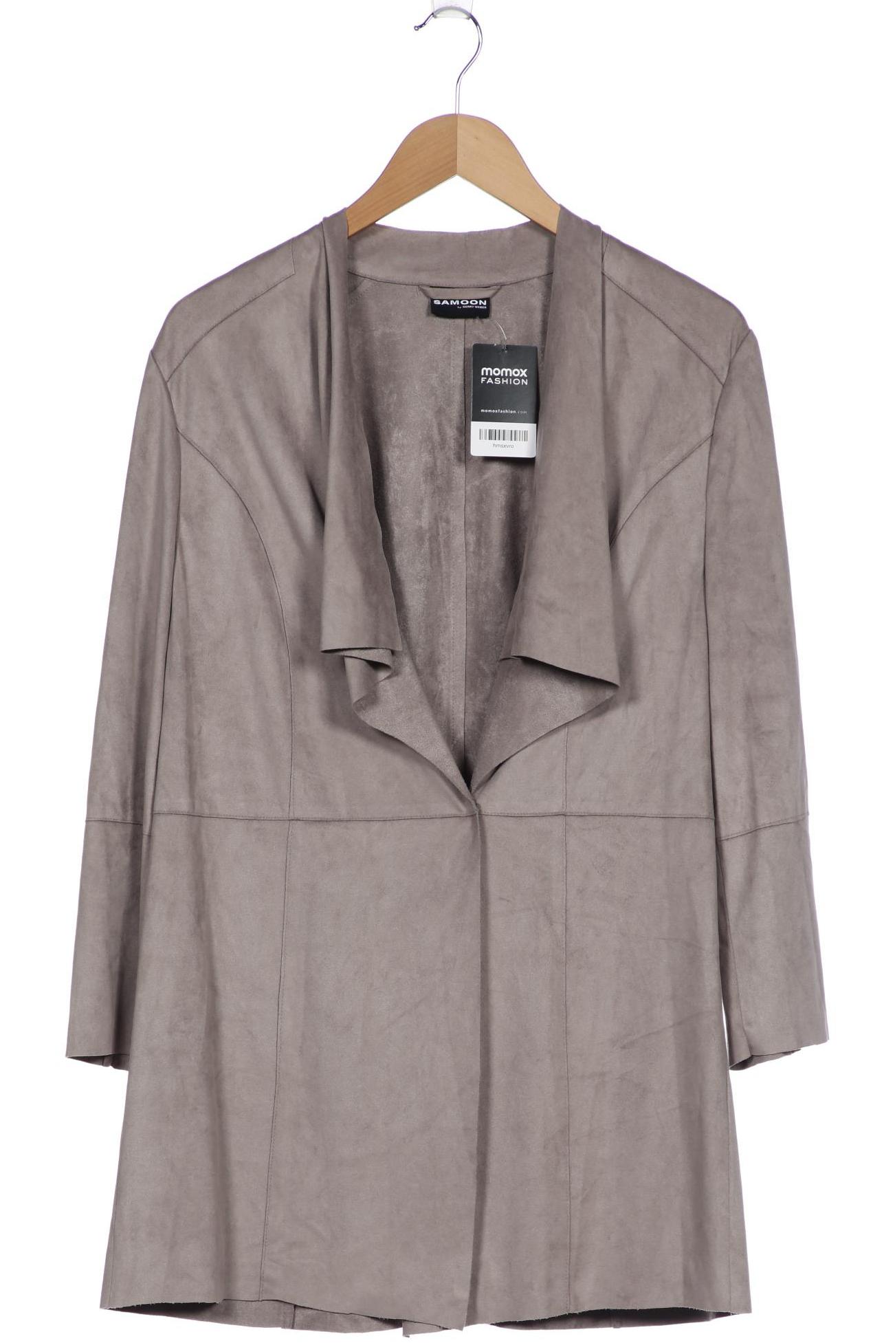 

Samoon by Gerry Weber Damen Strickjacke, grau, Gr. 44
