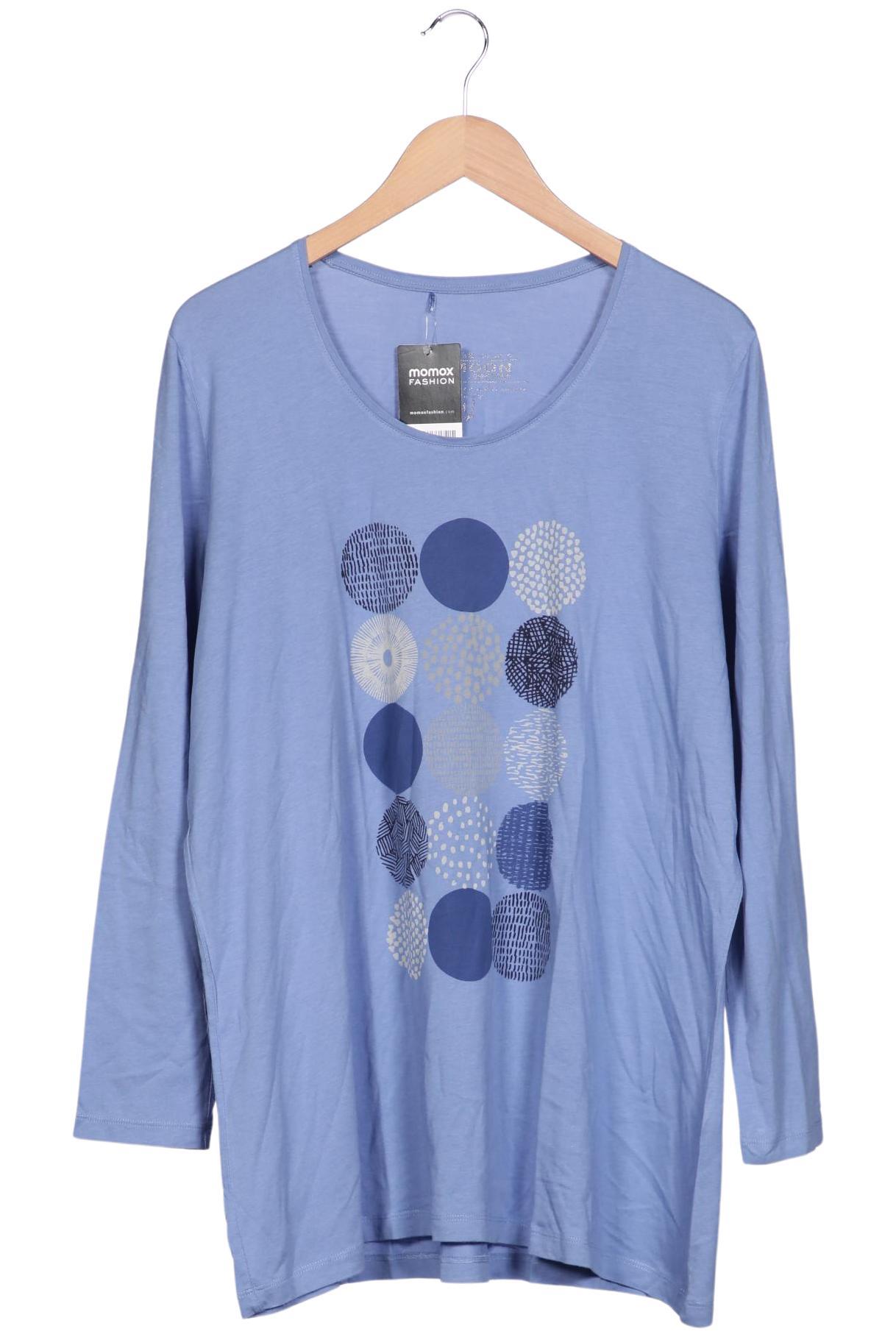 

Samoon by Gerry Weber Damen Langarmshirt, hellblau, Gr. 50