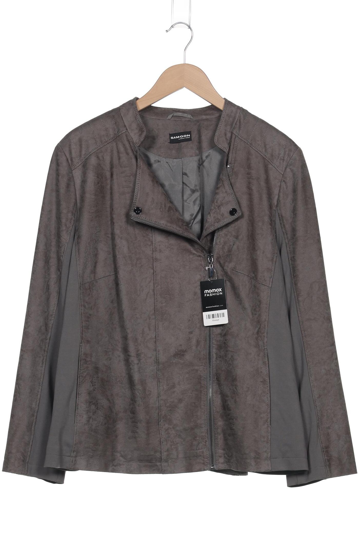 

Samoon by Gerry Weber Damen Jacke, grau, Gr. 46