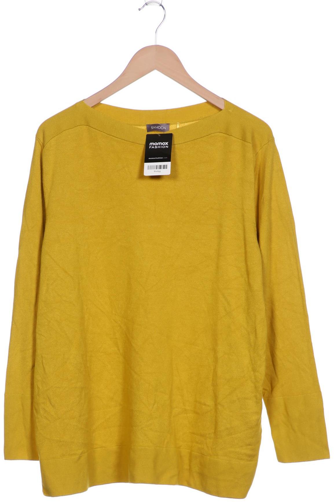 

Samoon by Gerry Weber Damen Pullover, gelb, Gr. 50