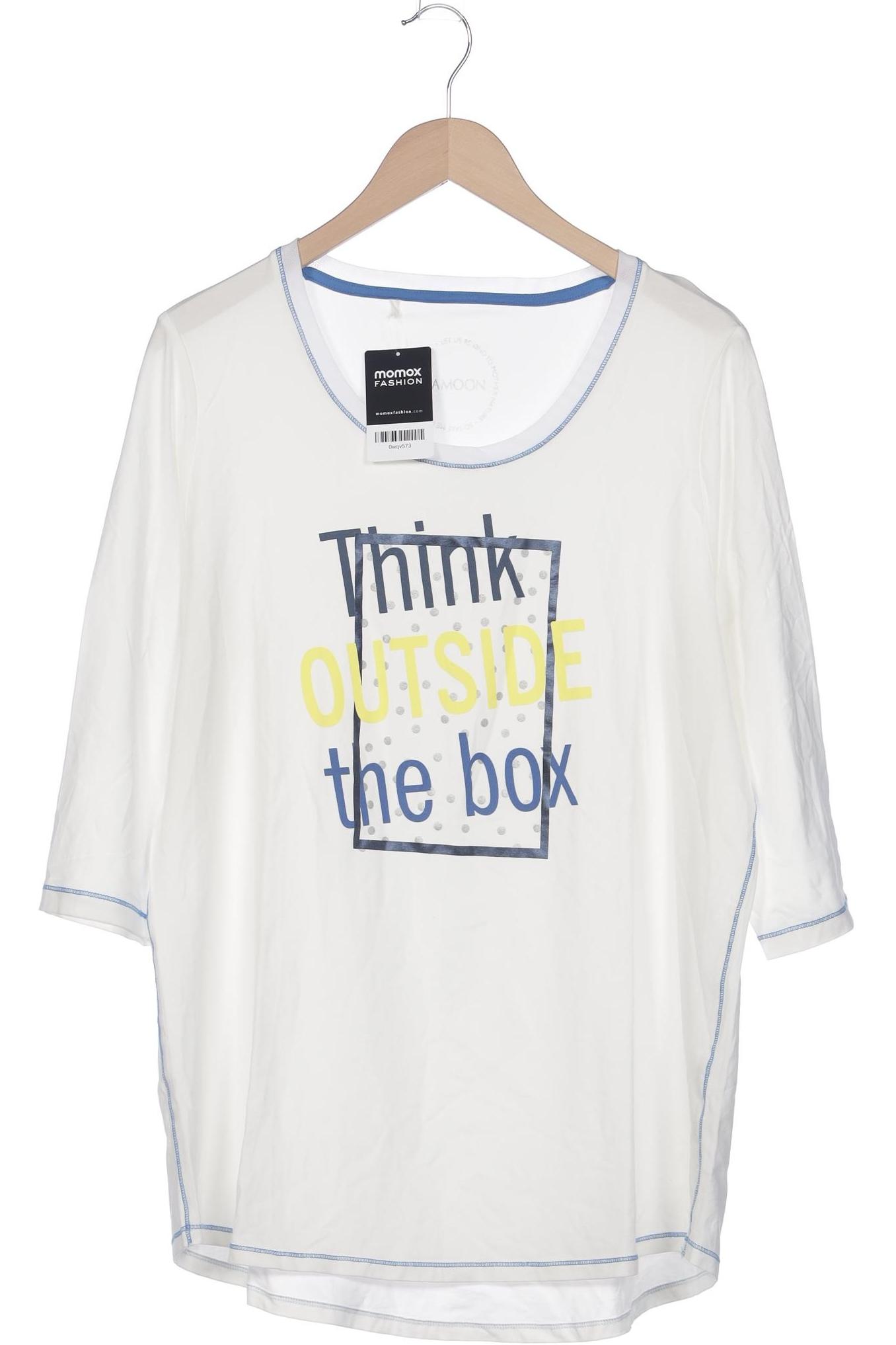 

Samoon by Gerry Weber Damen Langarmshirt, weiß, Gr. 48