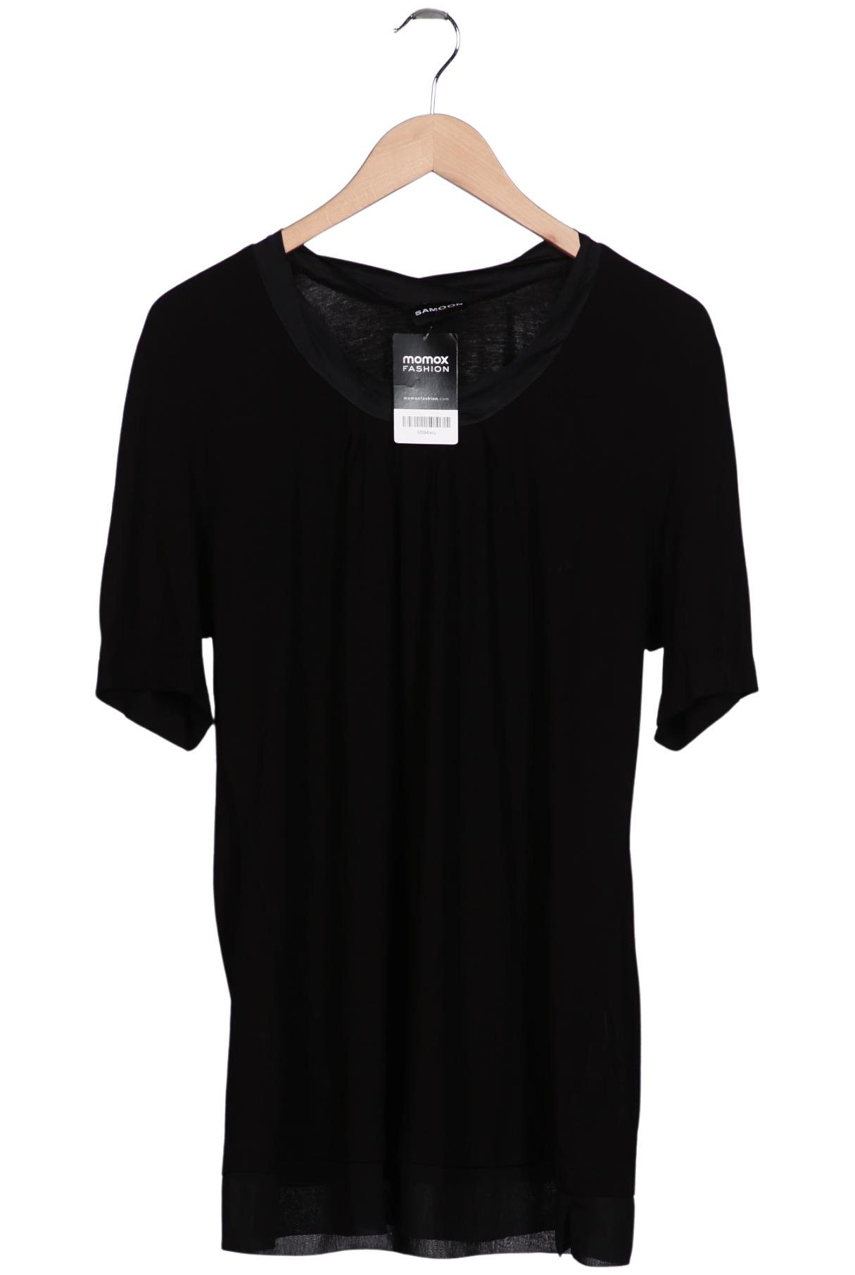 

Samoon by Gerry Weber Damen T-Shirt, schwarz, Gr. 46