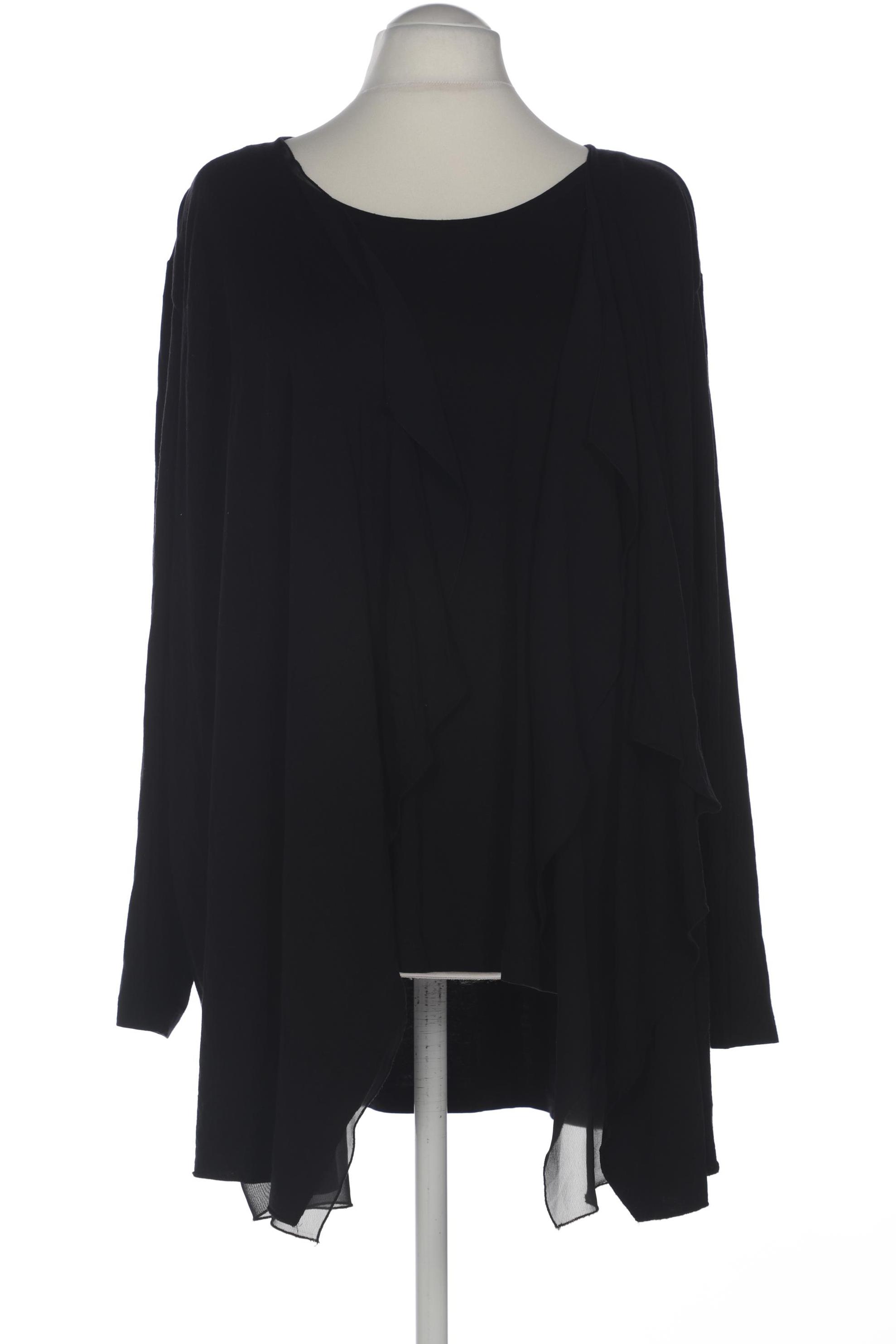 

Samoon by Gerry Weber Damen Langarmshirt, schwarz, Gr. 56