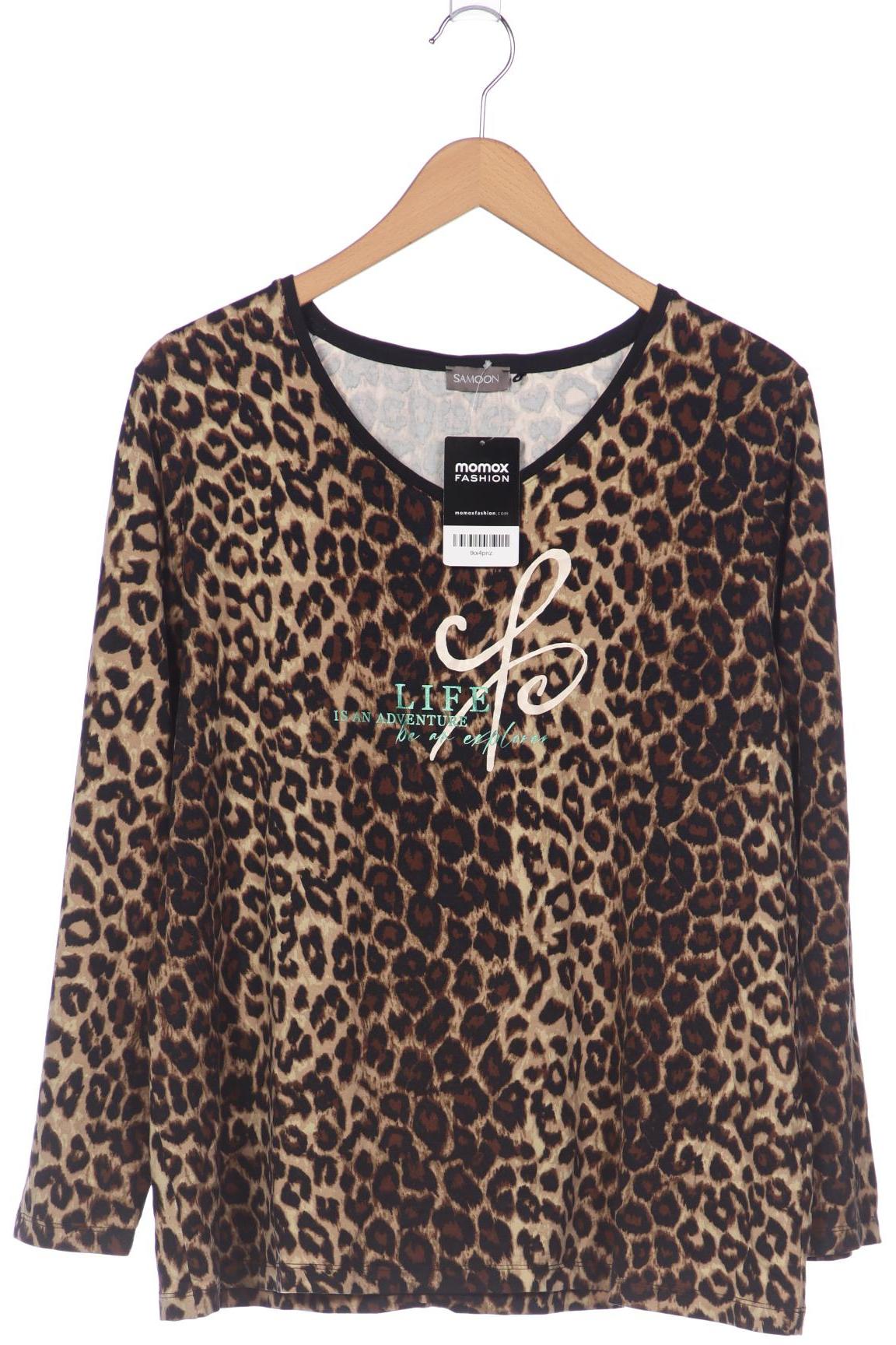 

Samoon by Gerry Weber Damen Langarmshirt, braun, Gr. 46