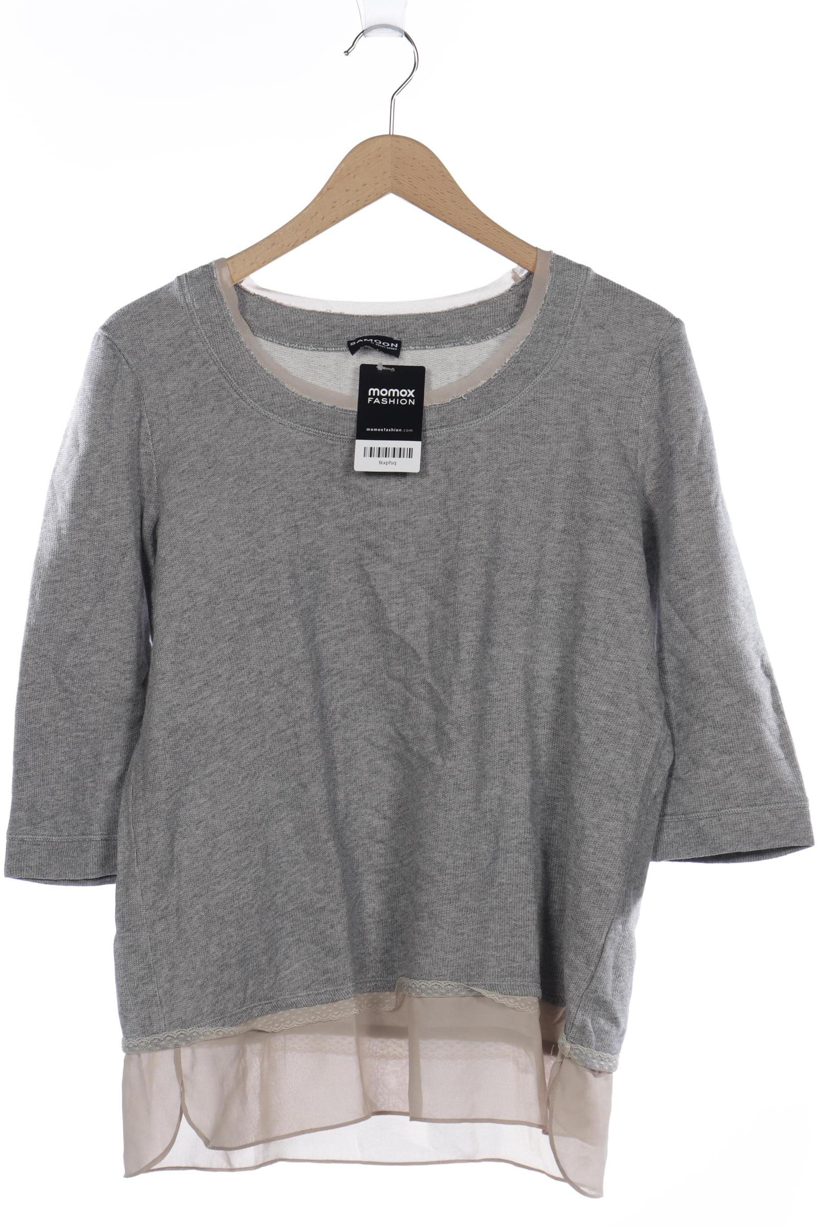 

SAMOON by Gerry Weber Damen Sweatshirt, grau