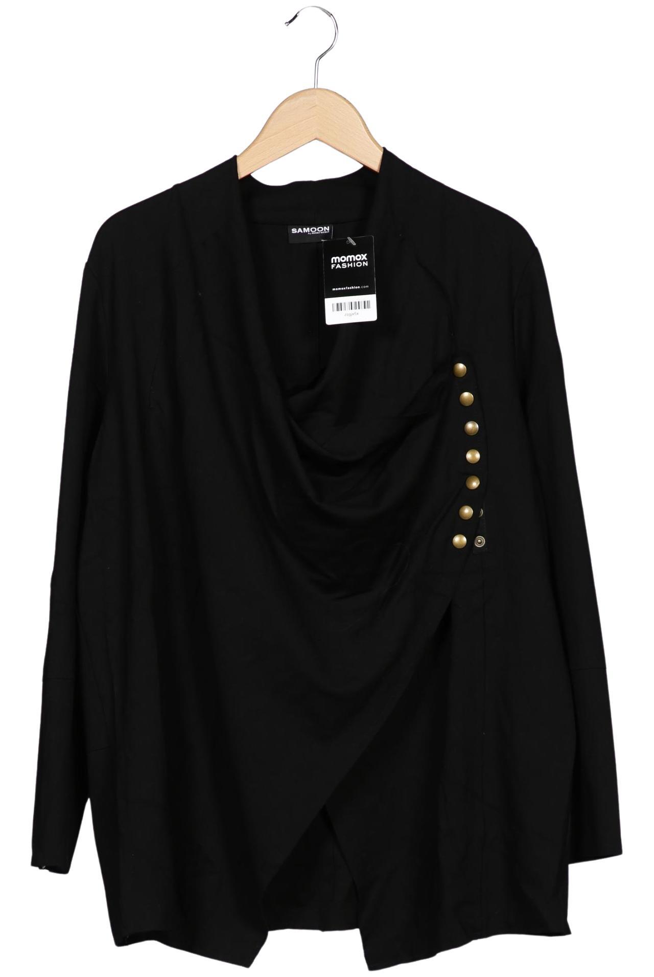 

Samoon by Gerry Weber Damen Sweatshirt, schwarz, Gr. 46