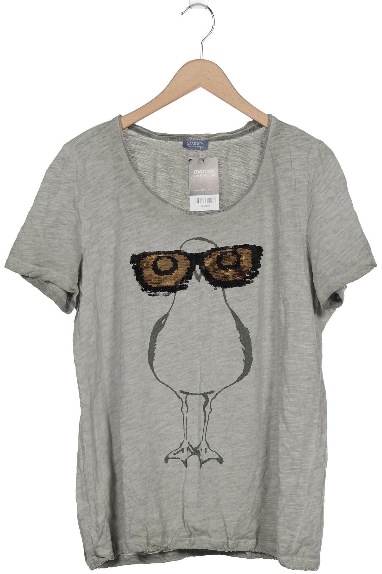 

Samoon by Gerry Weber Damen T-Shirt, grau, Gr. 46