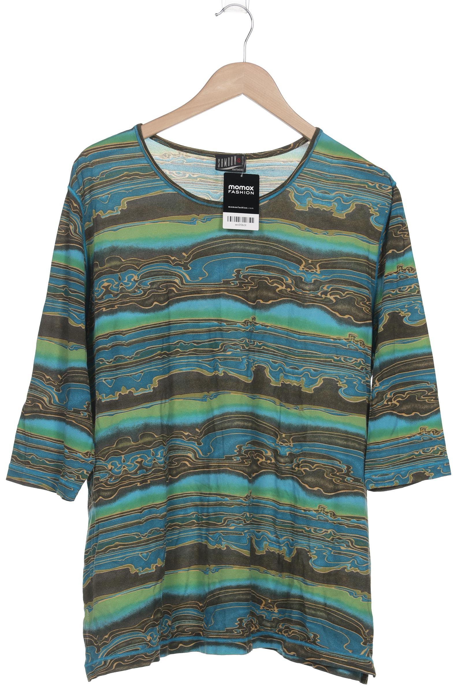 

Samoon by Gerry Weber Damen Langarmshirt, mehrfarbig, Gr. 48