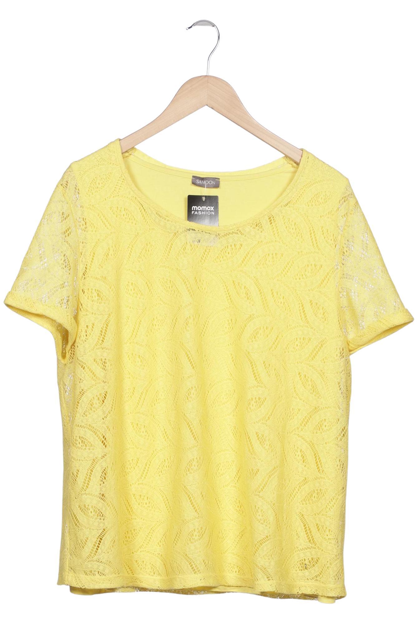 

Samoon by Gerry Weber Damen T-Shirt, gelb, Gr. 46