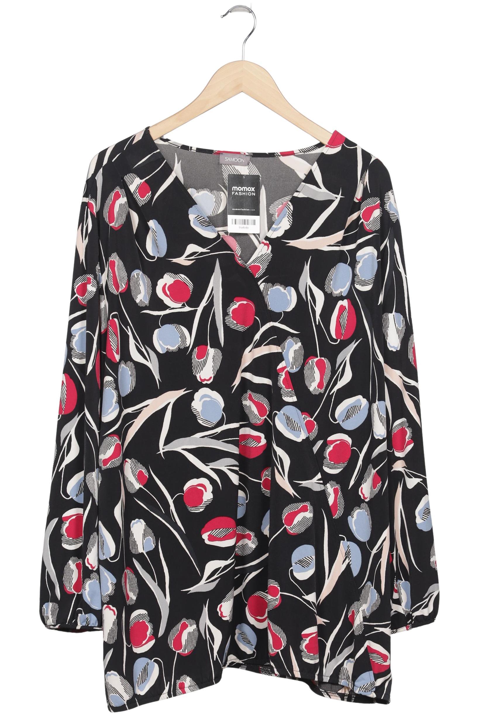 

Samoon by Gerry Weber Damen Langarmshirt, mehrfarbig, Gr. 52