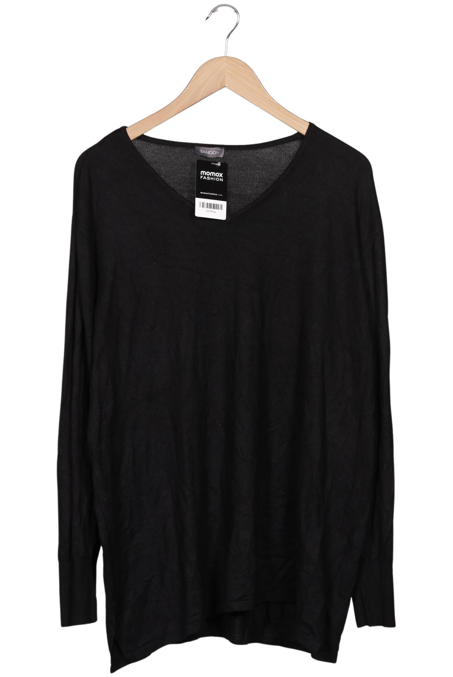 

Samoon by Gerry Weber Damen Pullover, schwarz, Gr. 52