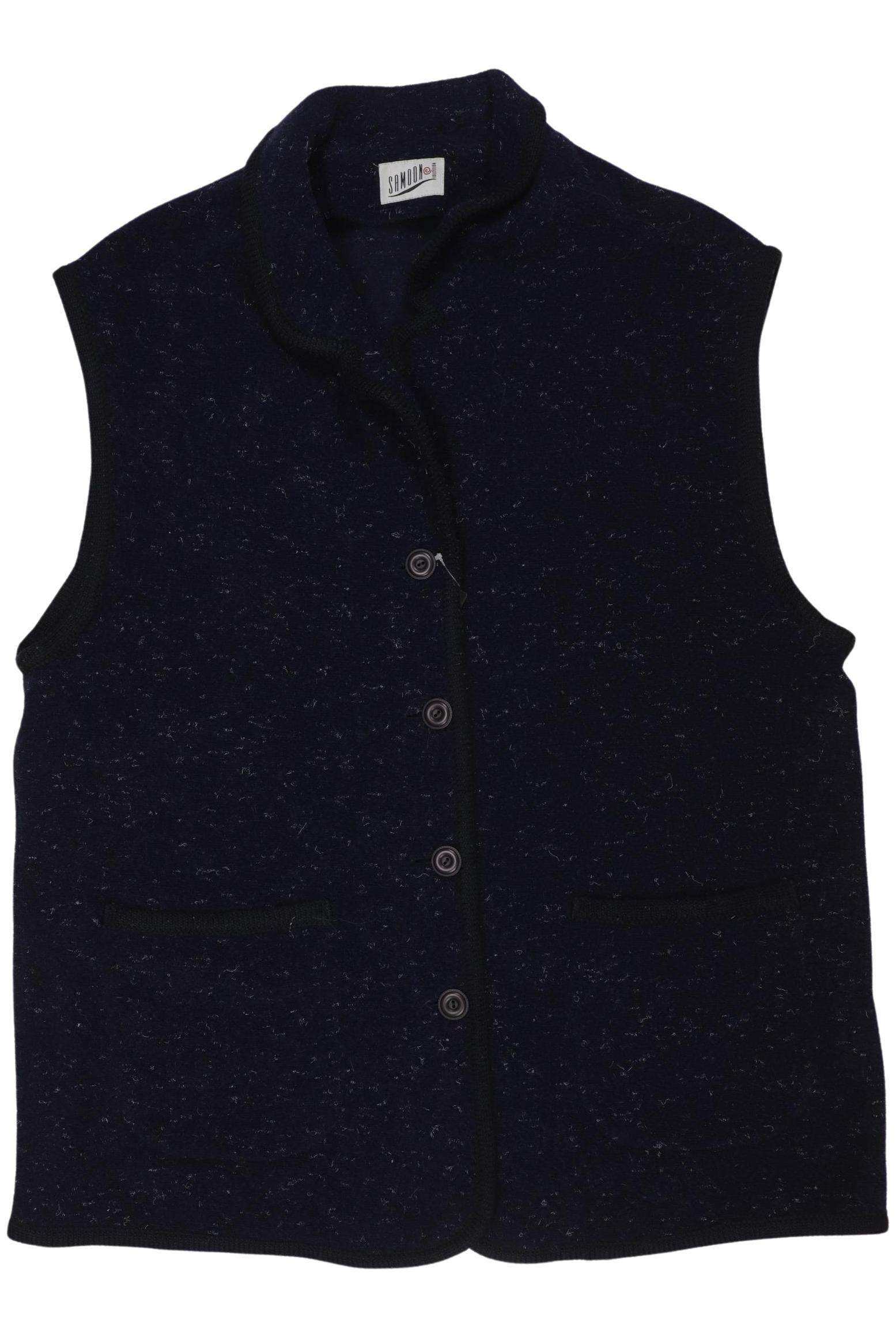 

Samoon by Gerry Weber Damen Weste, marineblau, Gr. 46