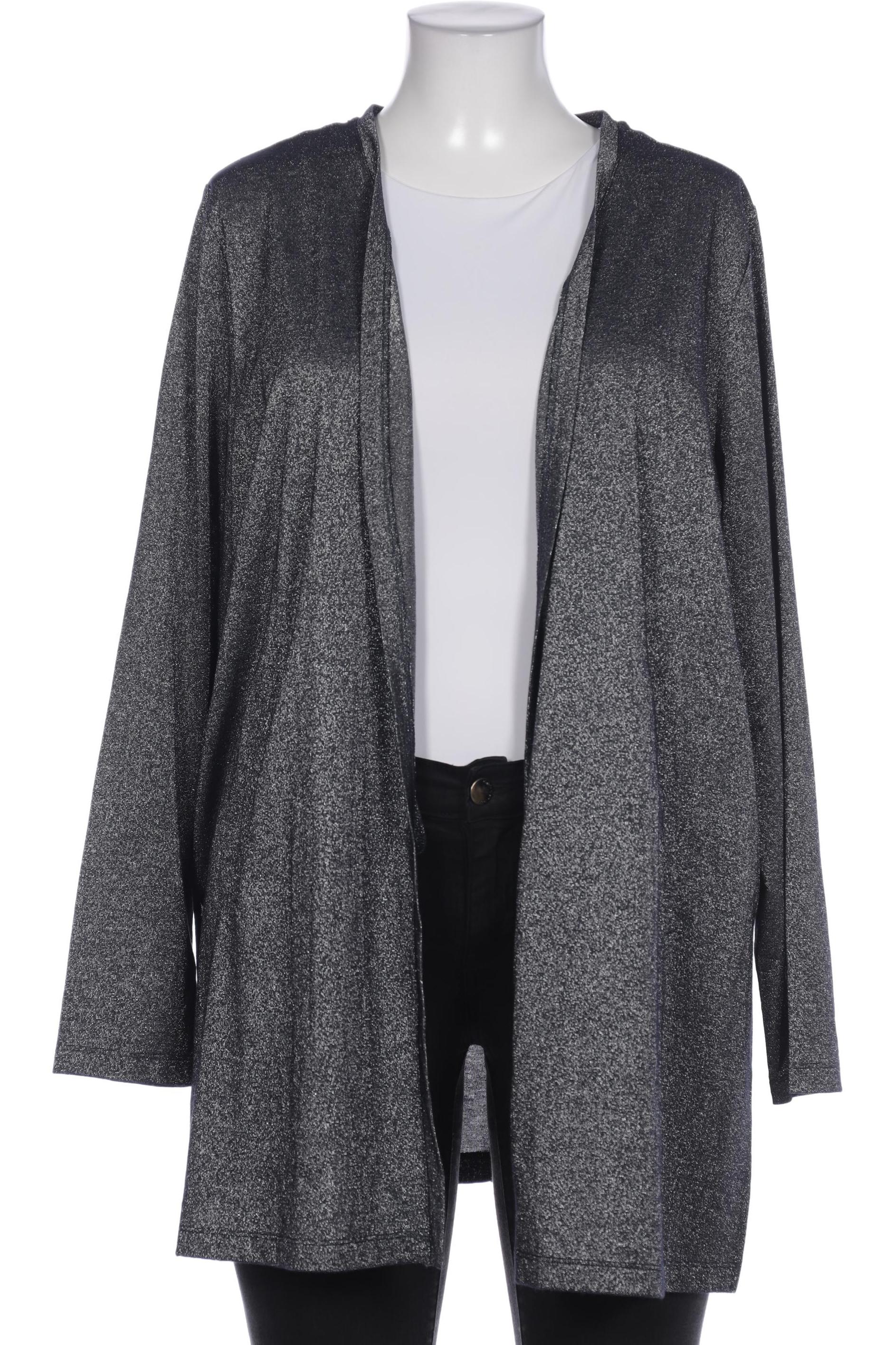 

Samoon by Gerry Weber Damen Strickjacke, silber, Gr. 52