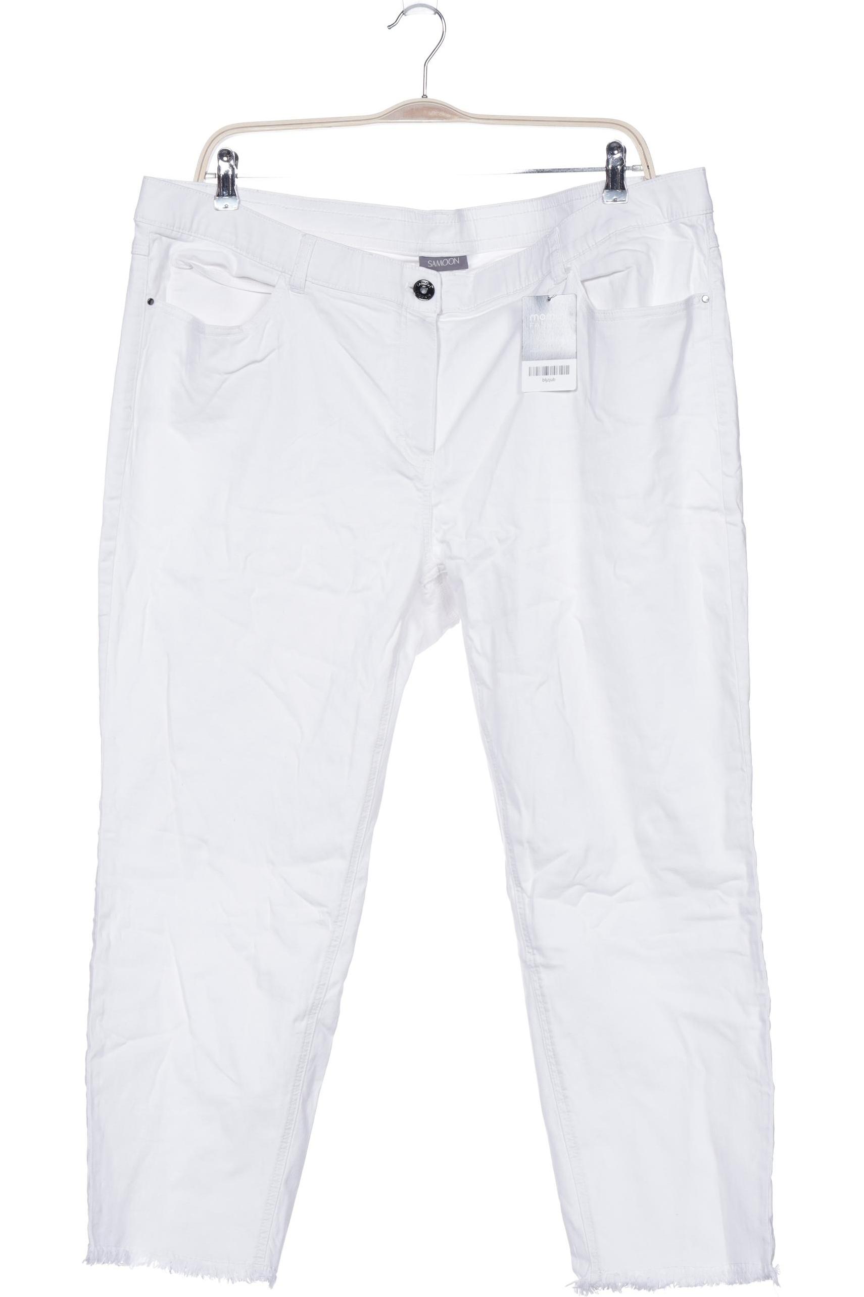 

Samoon by Gerry Weber Damen Jeans, weiß, Gr. 52