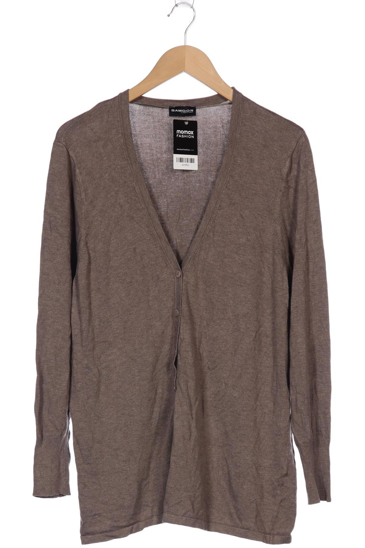 

Samoon by Gerry Weber Damen Strickjacke, beige, Gr. 46