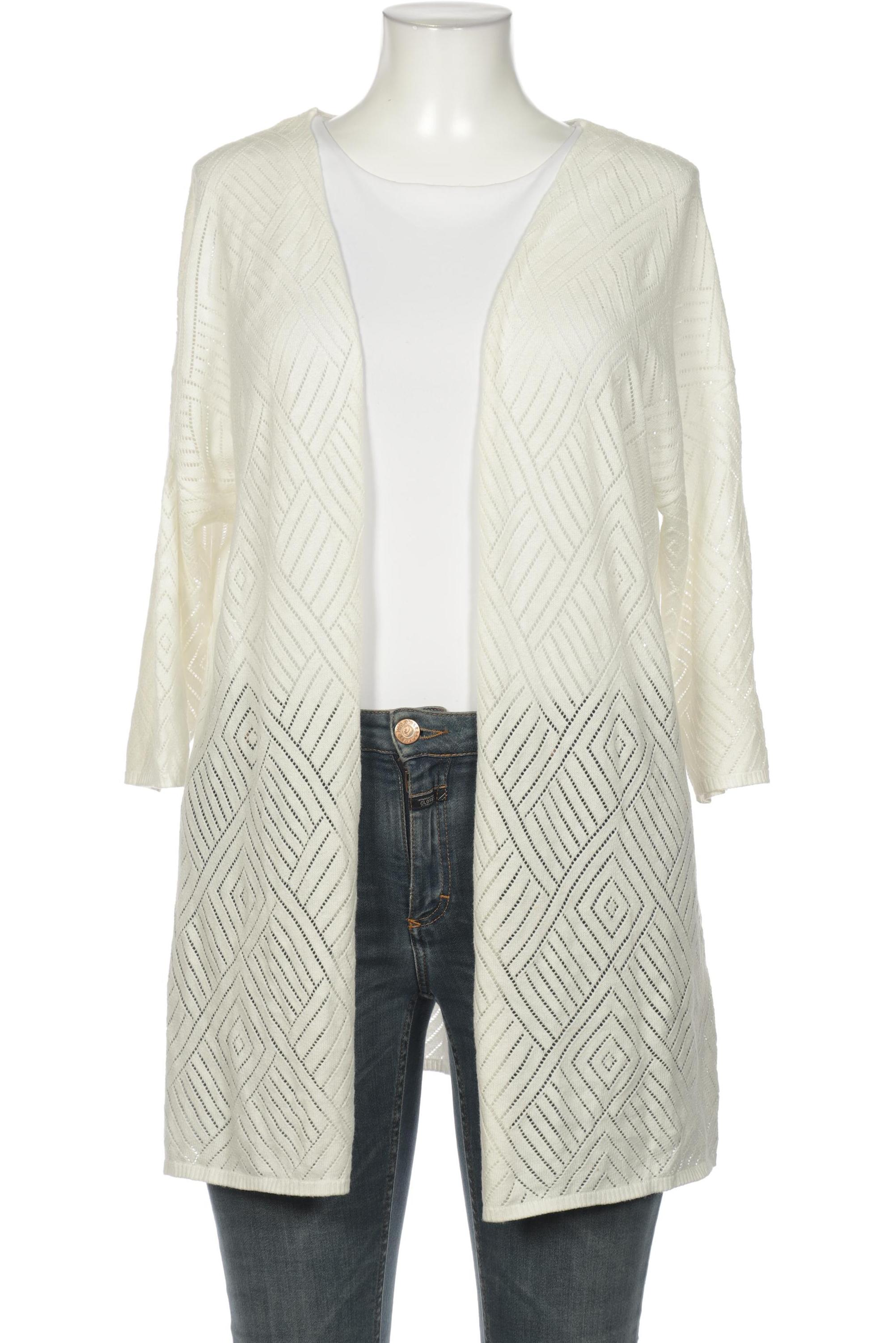 

SAMOON by Gerry Weber Damen Strickjacke, weiß
