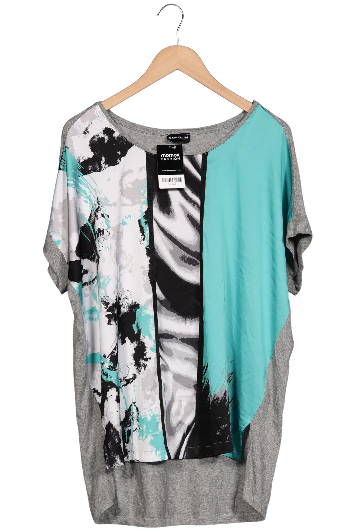 

Samoon by Gerry Weber Damen T-Shirt, mehrfarbig, Gr. 48