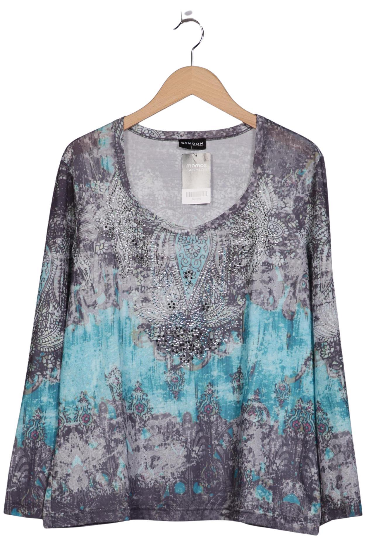 

Samoon by Gerry Weber Damen Langarmshirt, mehrfarbig, Gr. 44