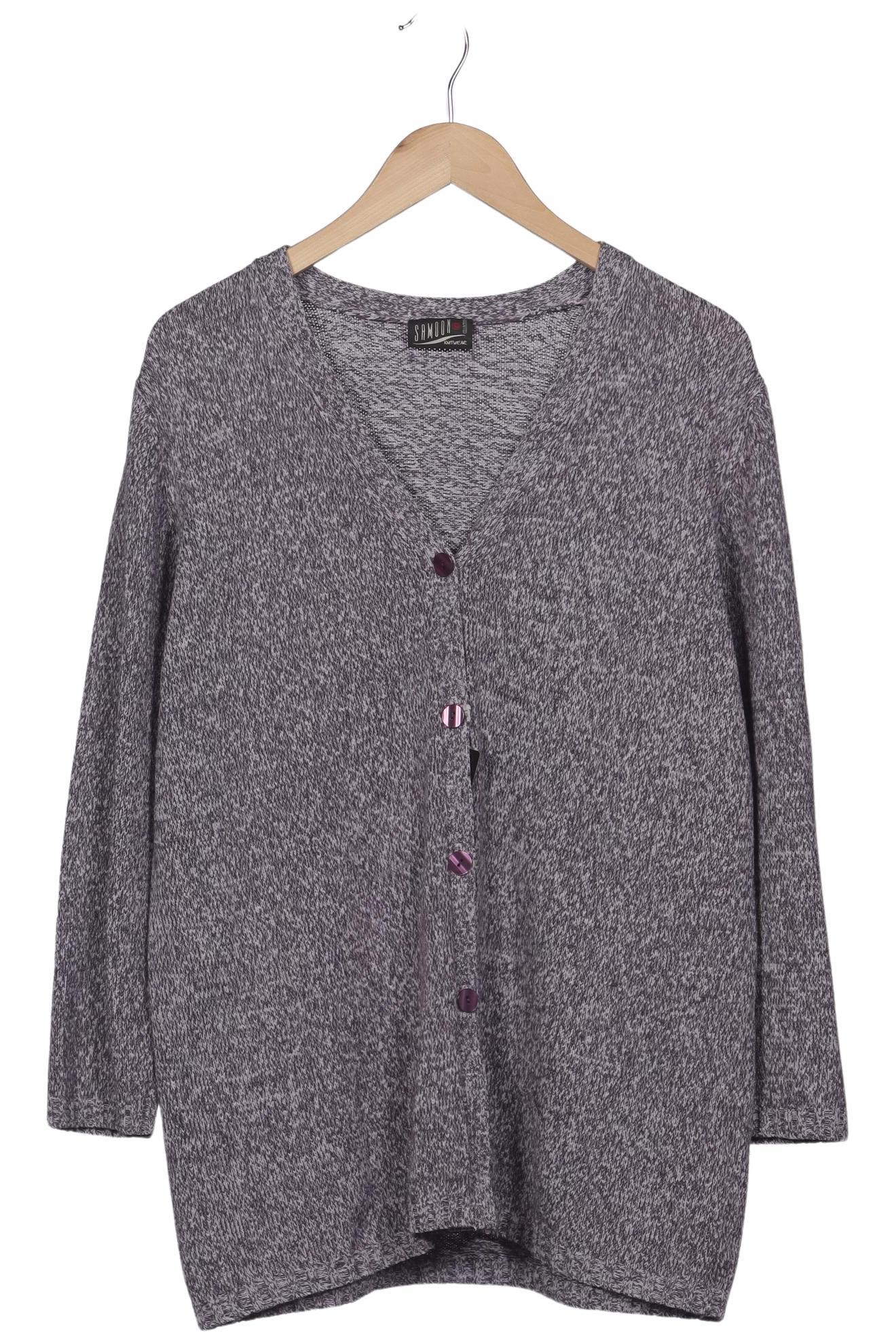 

Samoon by Gerry Weber Damen Strickjacke, grau, Gr. 46