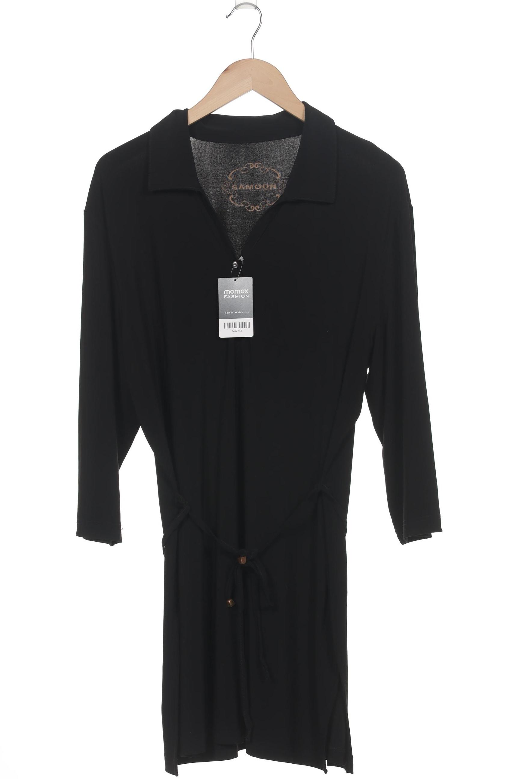 

Samoon by Gerry Weber Damen Langarmshirt, schwarz, Gr. 48