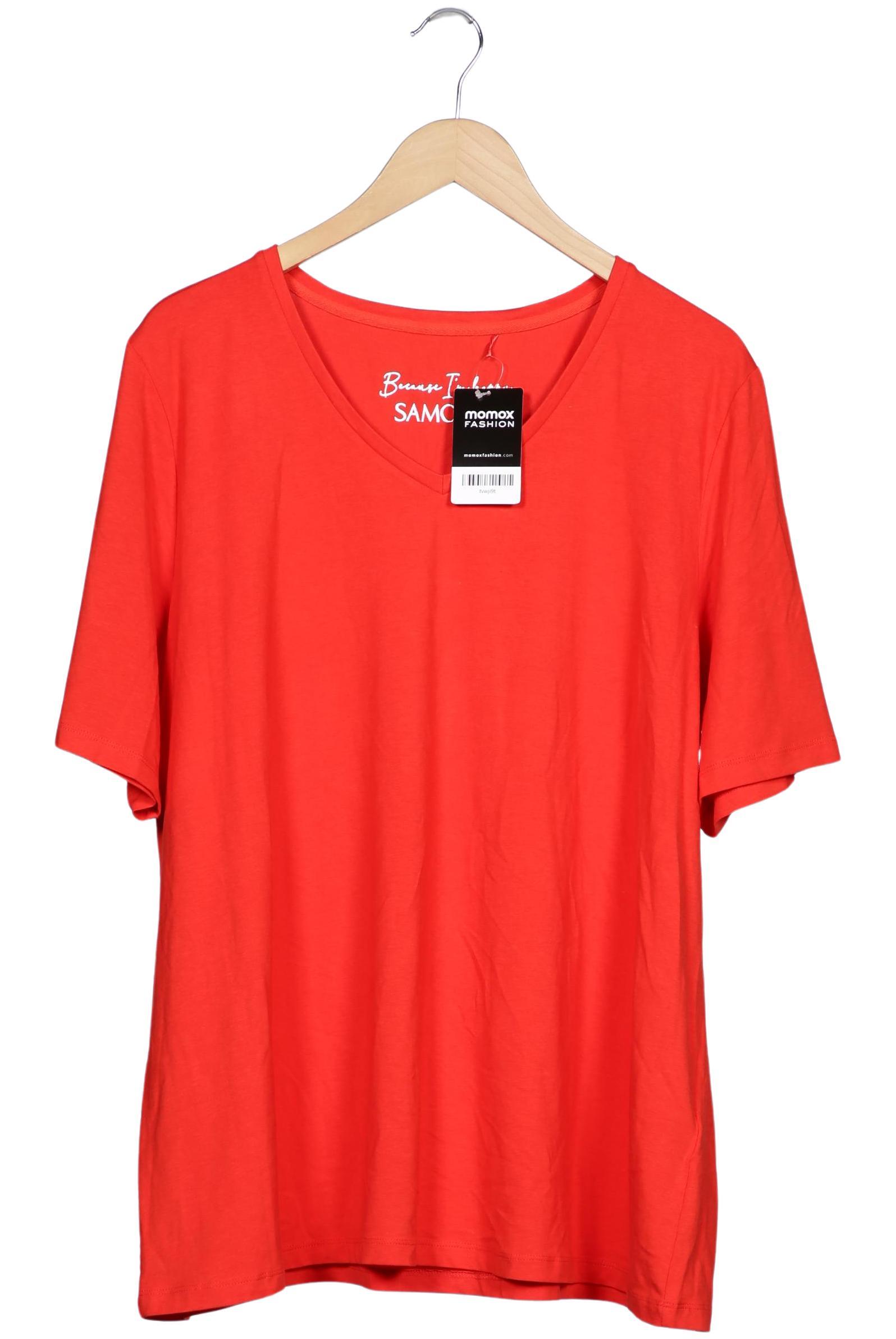 

Samoon by Gerry Weber Damen T-Shirt, rot, Gr. 52