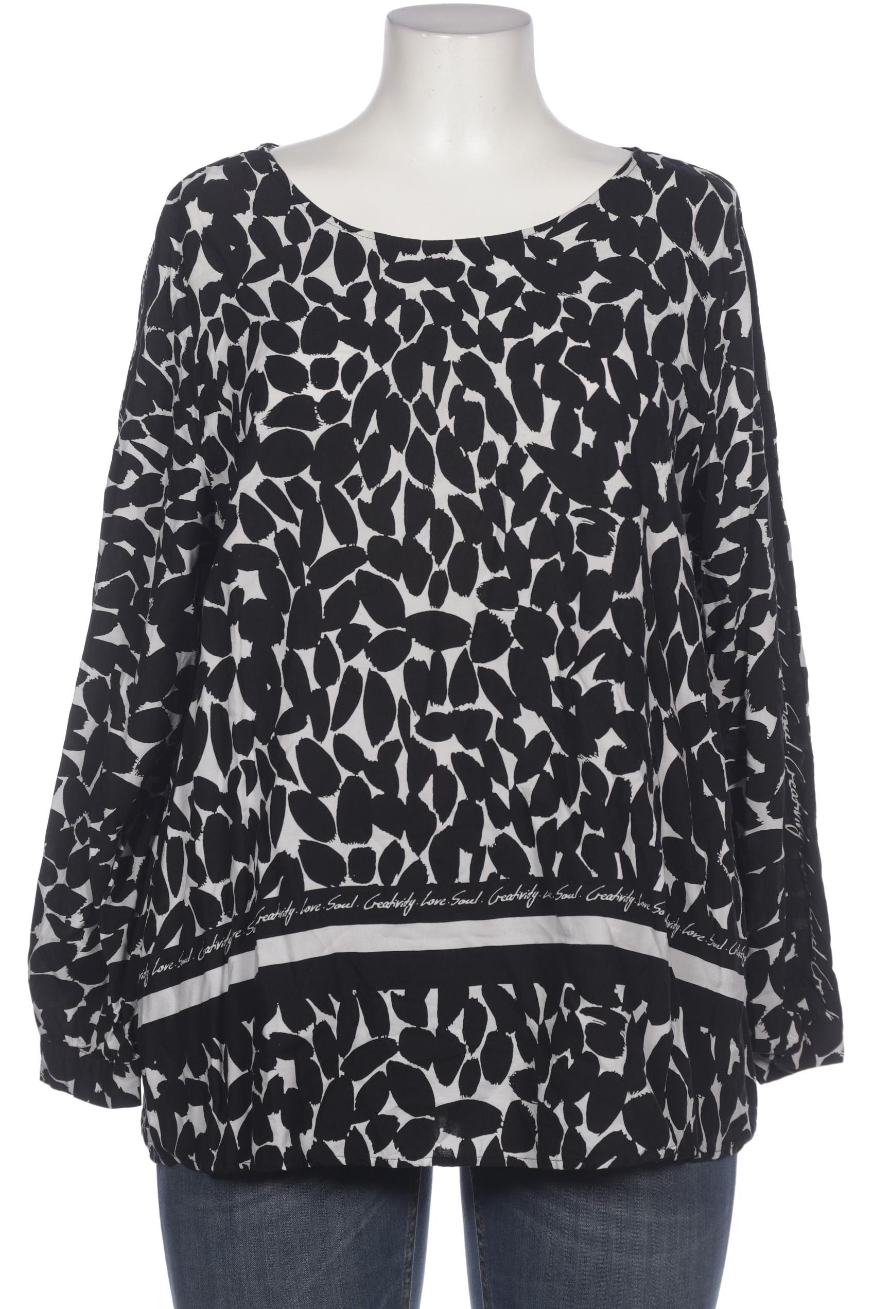 

Samoon by Gerry Weber Damen Bluse, schwarz, Gr. 46