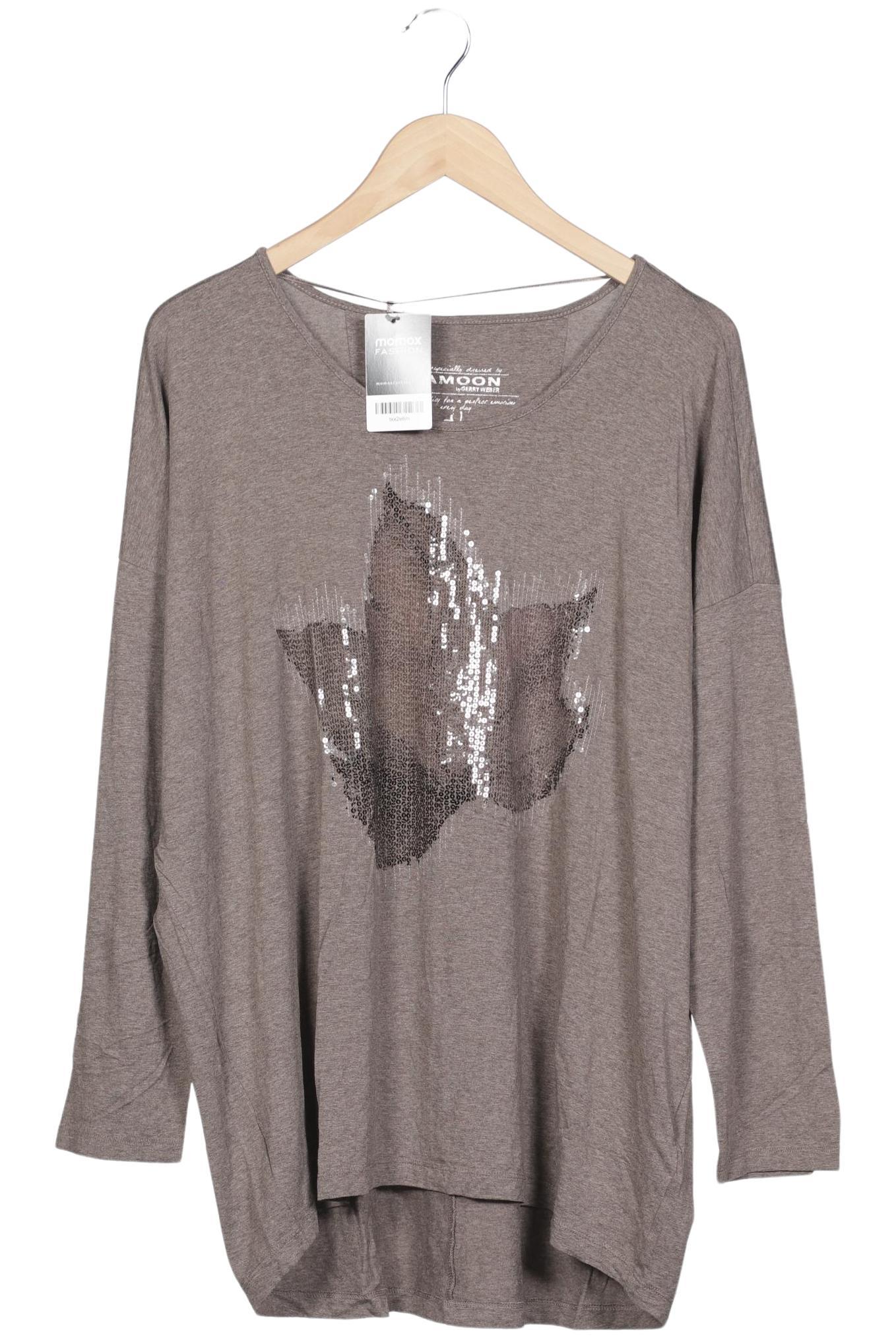 

Samoon by Gerry Weber Damen Langarmshirt, grau, Gr. 48