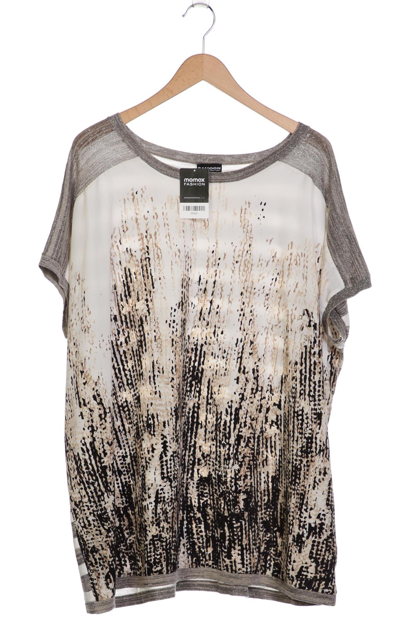 

Samoon by Gerry Weber Damen T-Shirt, beige, Gr. 54
