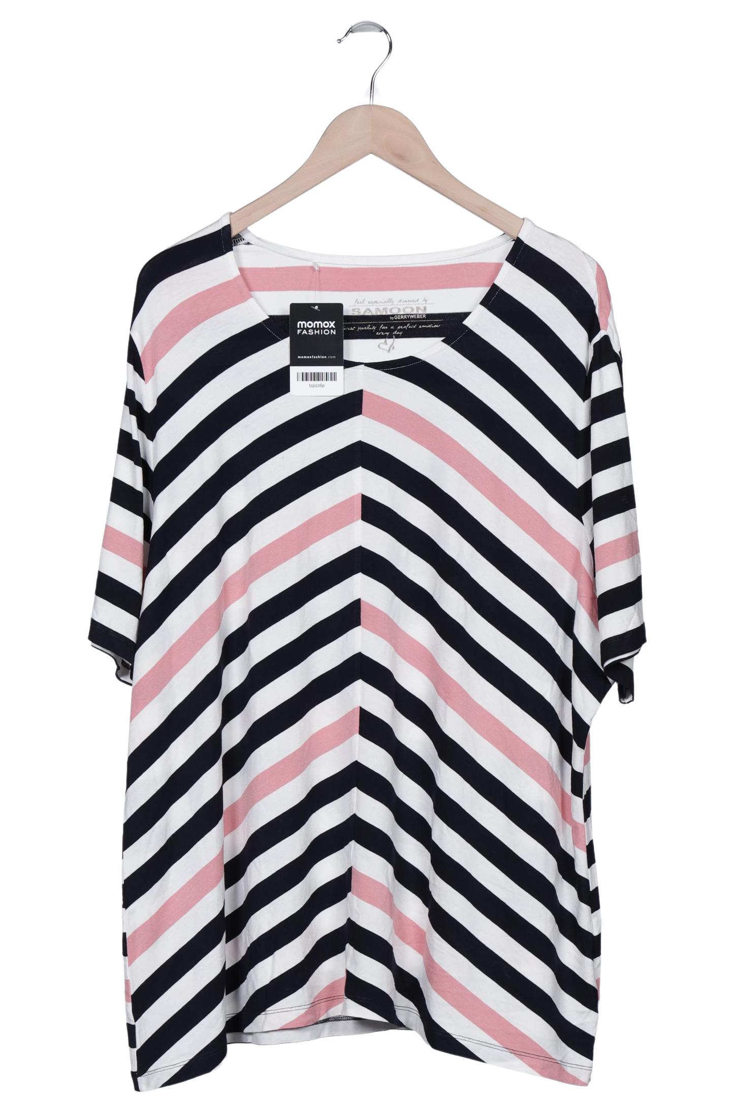

Samoon by Gerry Weber Damen T-Shirt, mehrfarbig, Gr. 52