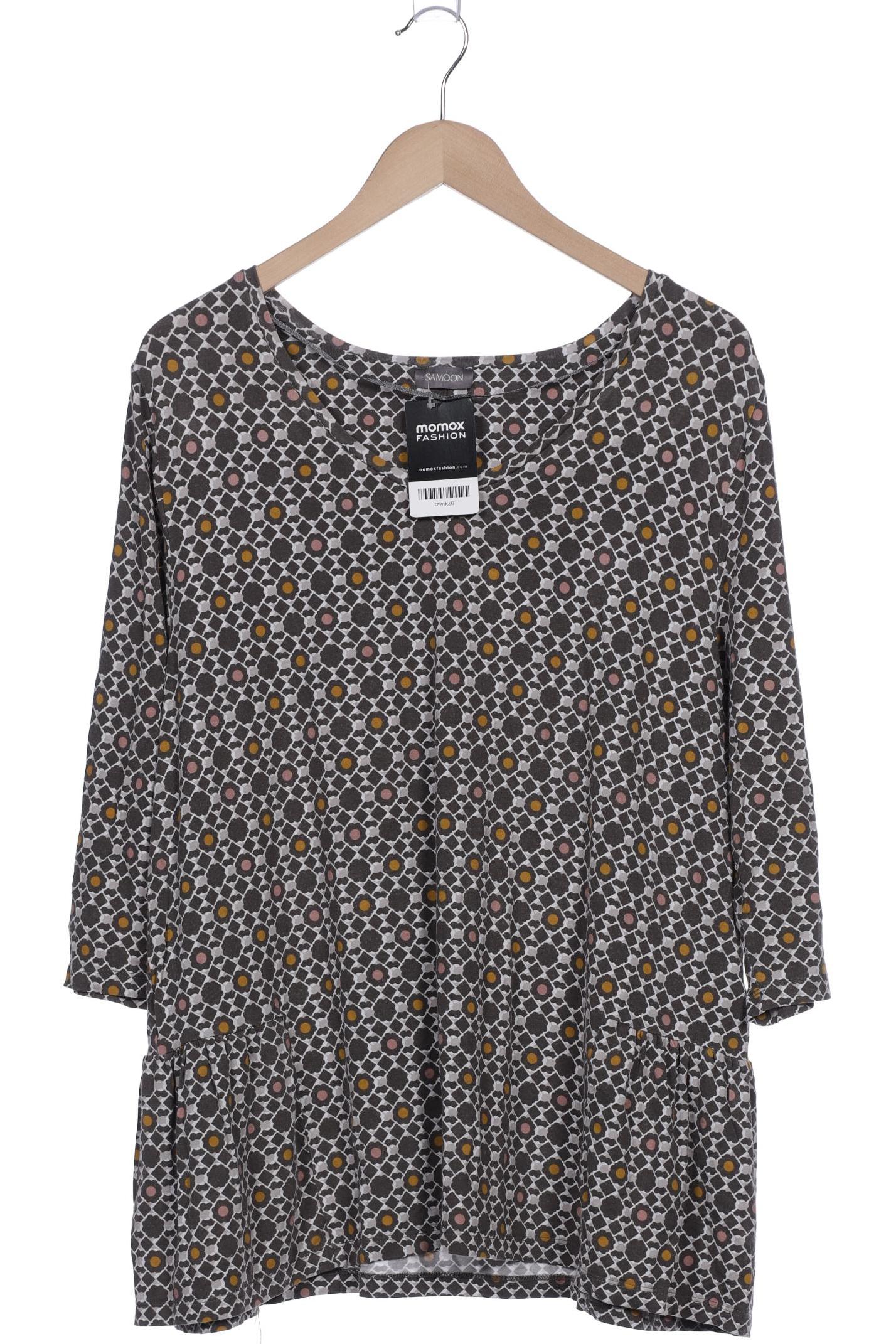 

Samoon by Gerry Weber Damen Langarmshirt, grau, Gr. 48