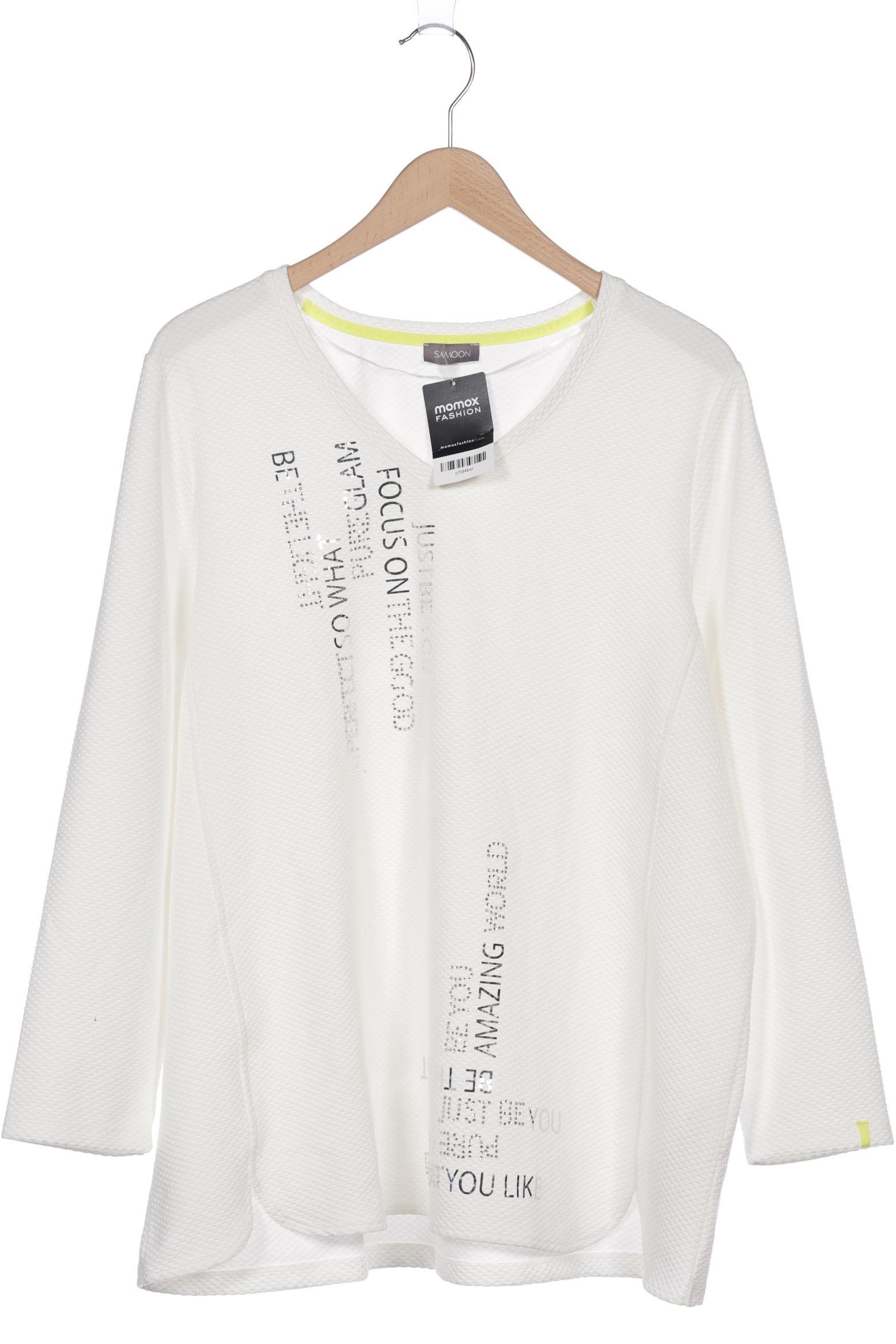 

SAMOON by Gerry Weber Damen Sweatshirt, weiß