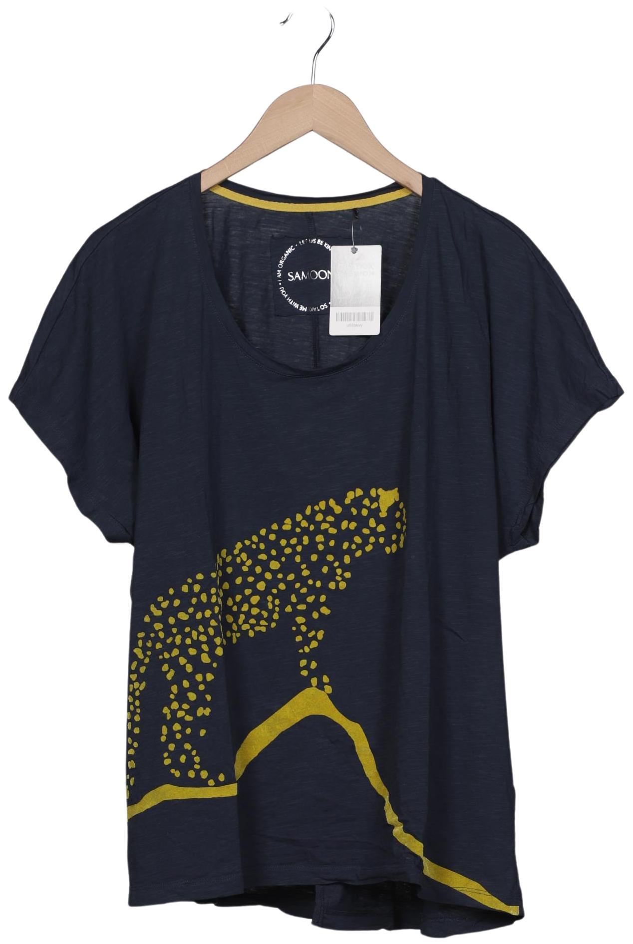 

Samoon by Gerry Weber Damen T-Shirt, marineblau, Gr. 48