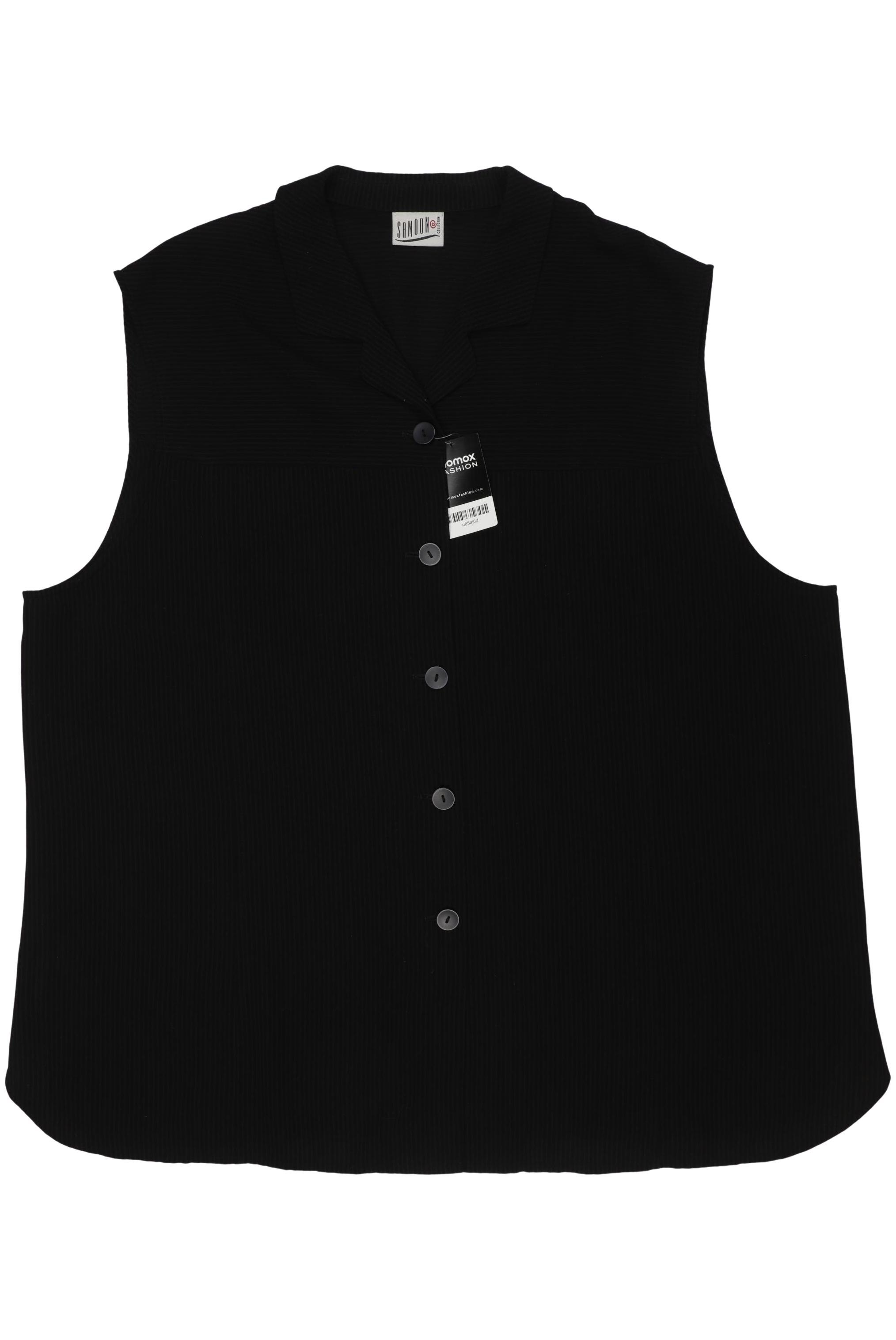 

Samoon by Gerry Weber Damen Weste, schwarz, Gr. 54