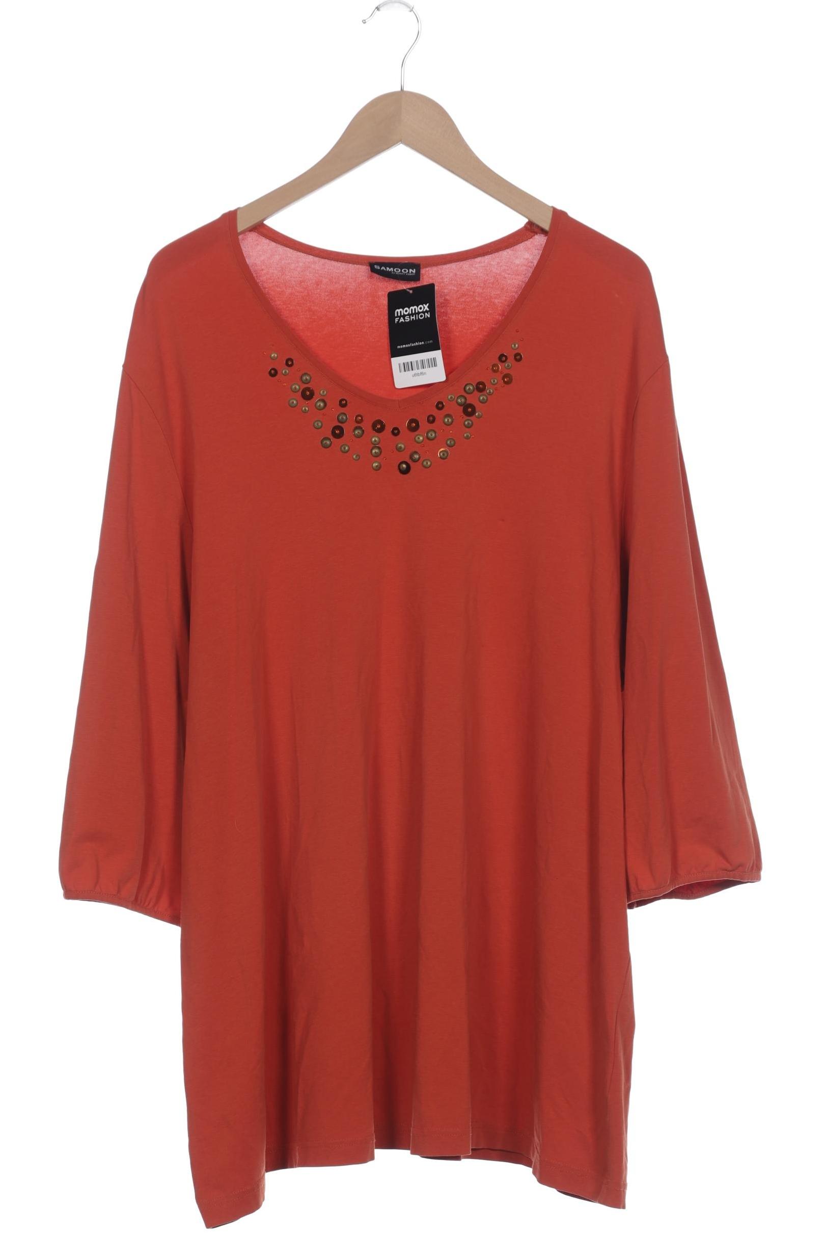 

Samoon by Gerry Weber Damen Langarmshirt, orange, Gr. 52