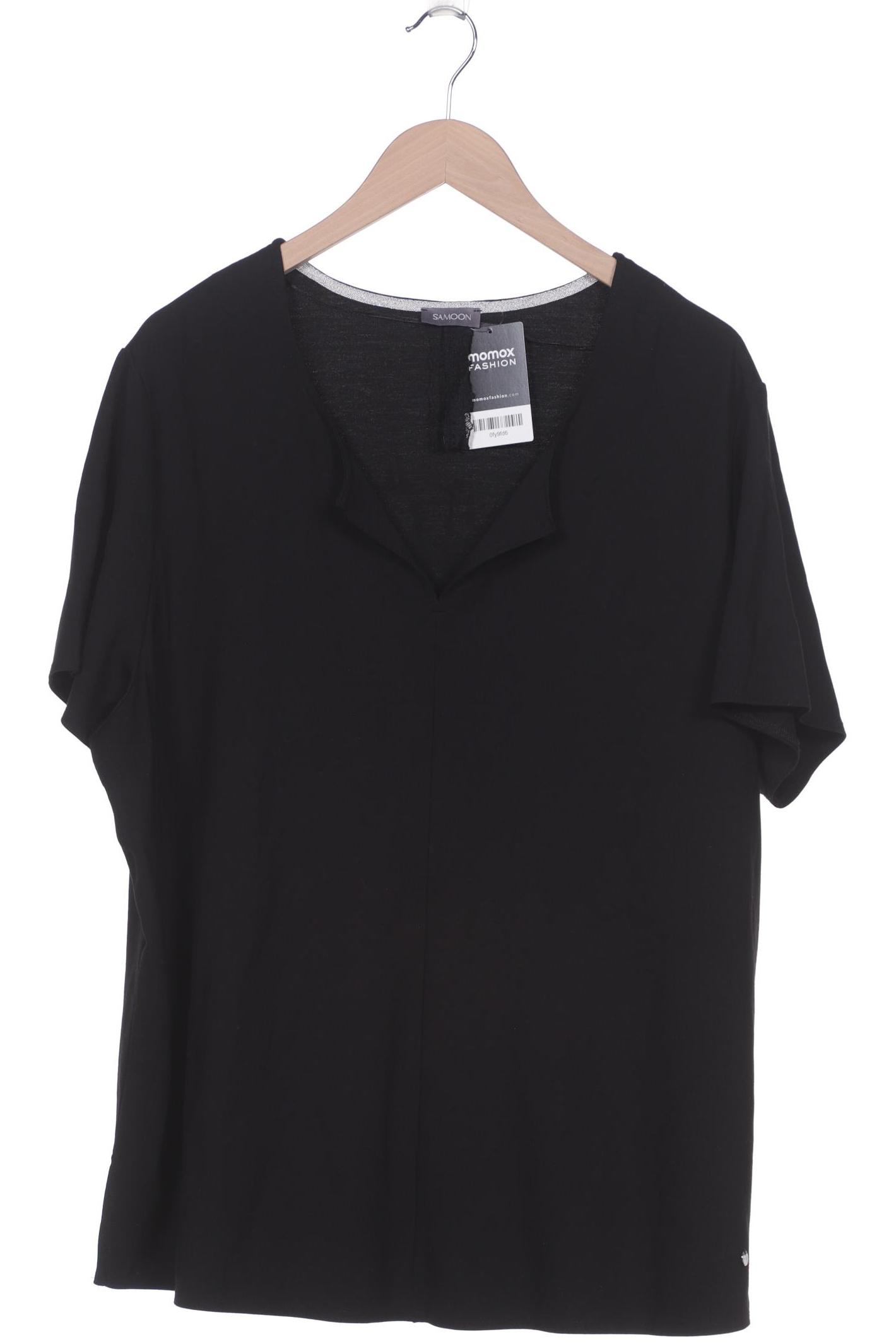 

Samoon by Gerry Weber Damen T-Shirt, schwarz, Gr. 52
