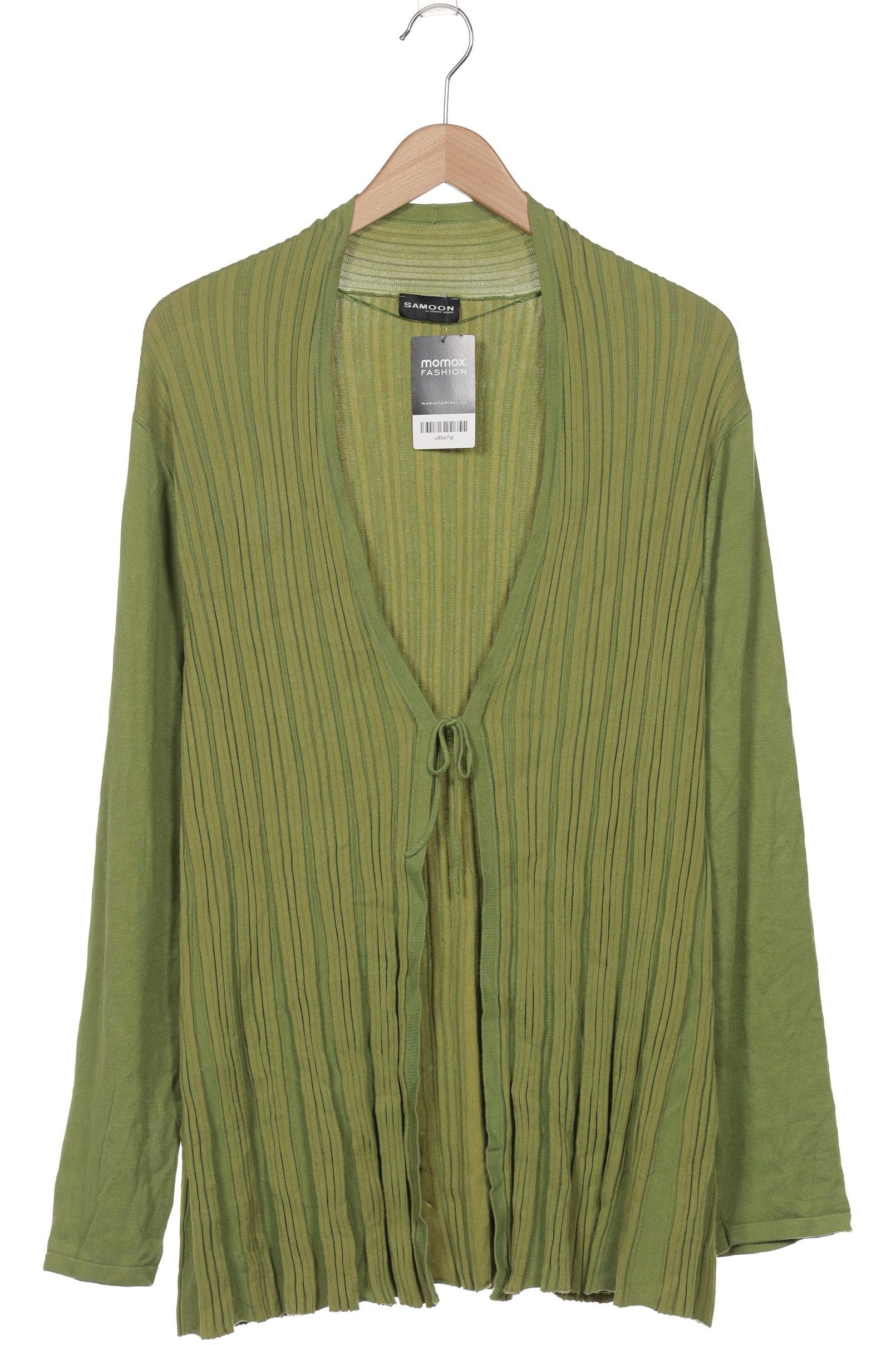

Samoon by Gerry Weber Damen Strickjacke, grün, Gr. 50
