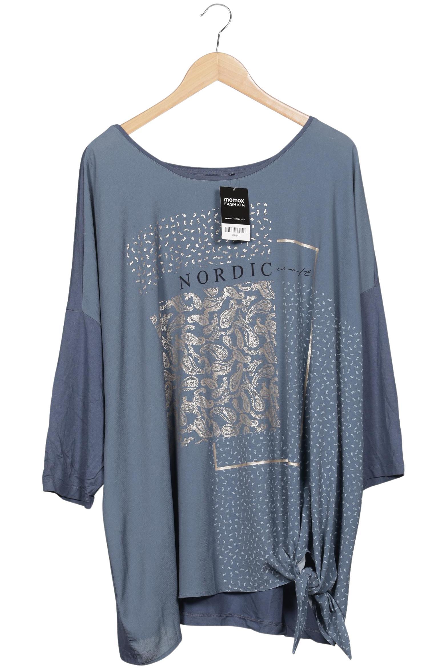 

Samoon by Gerry Weber Damen Langarmshirt, blau, Gr. 52