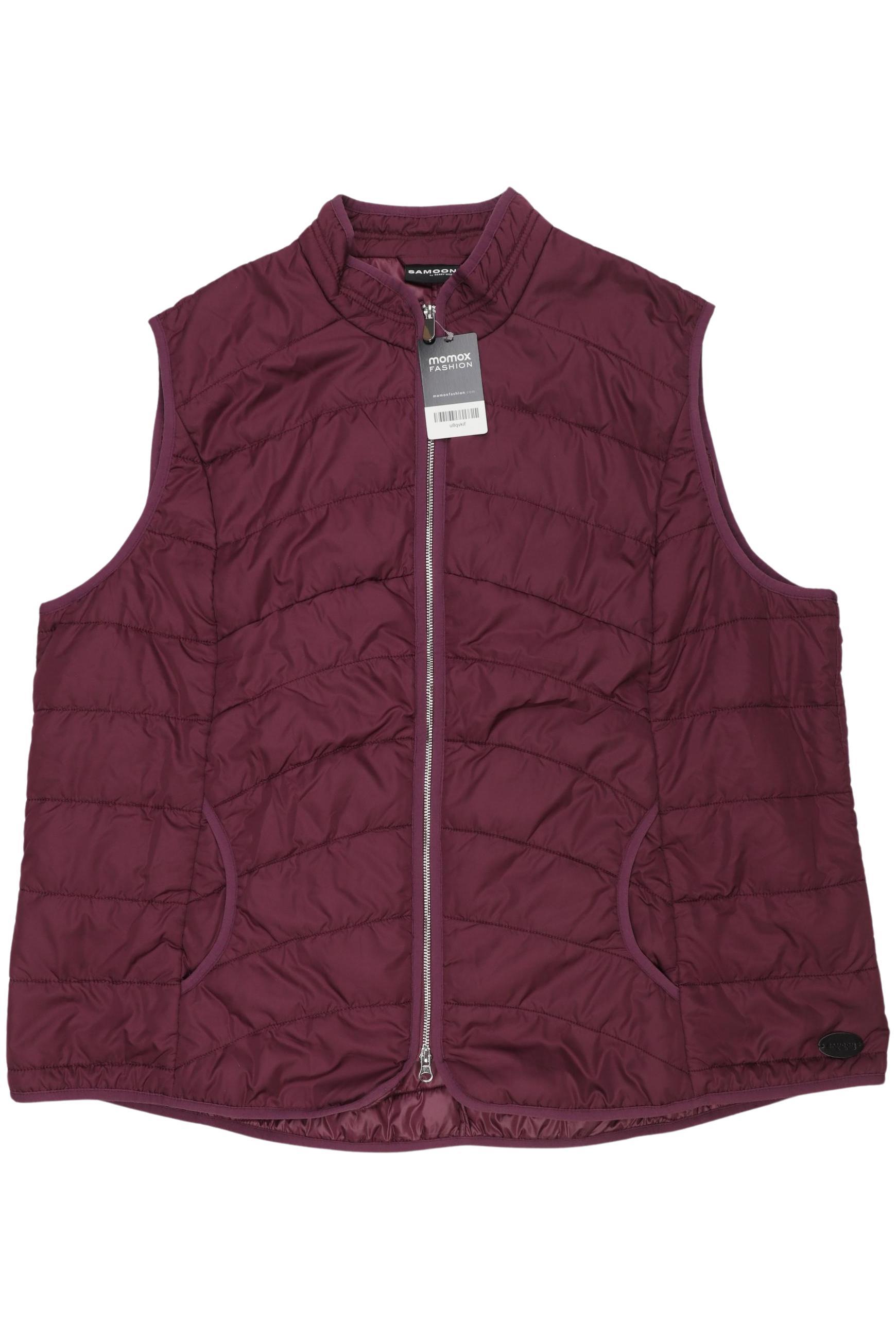 

Samoon by Gerry Weber Damen Weste, bordeaux, Gr. 52