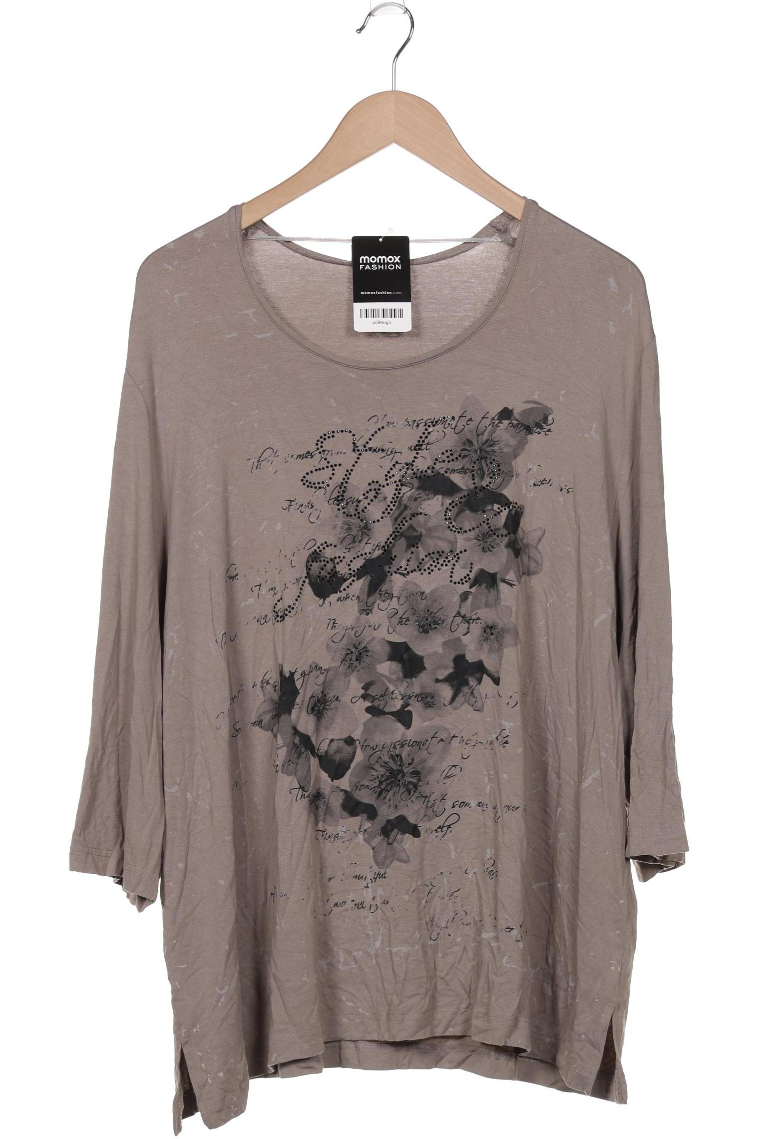 

Samoon by Gerry Weber Damen Langarmshirt, grau, Gr. 52
